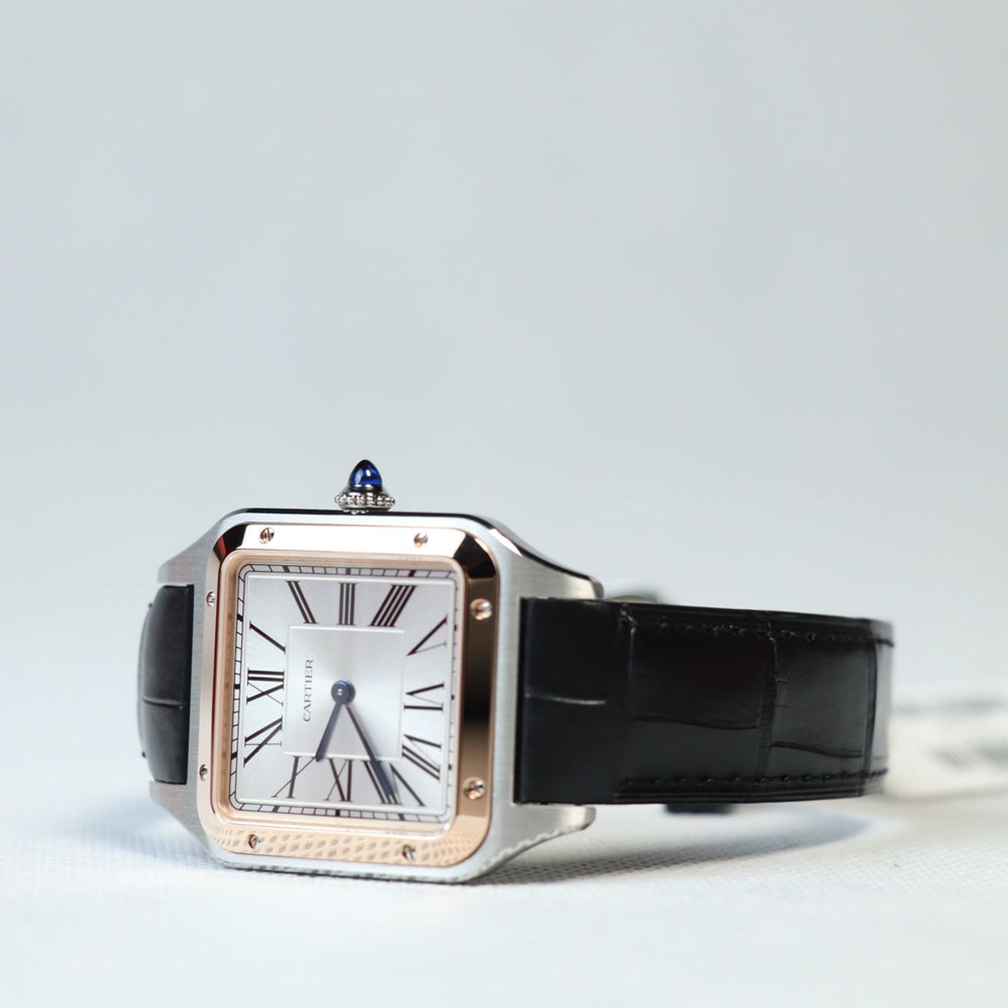 Cartier Santos Dumont W2SA0037 (2026) - Zilver wijzerplaat 31mm Staal (1/2)