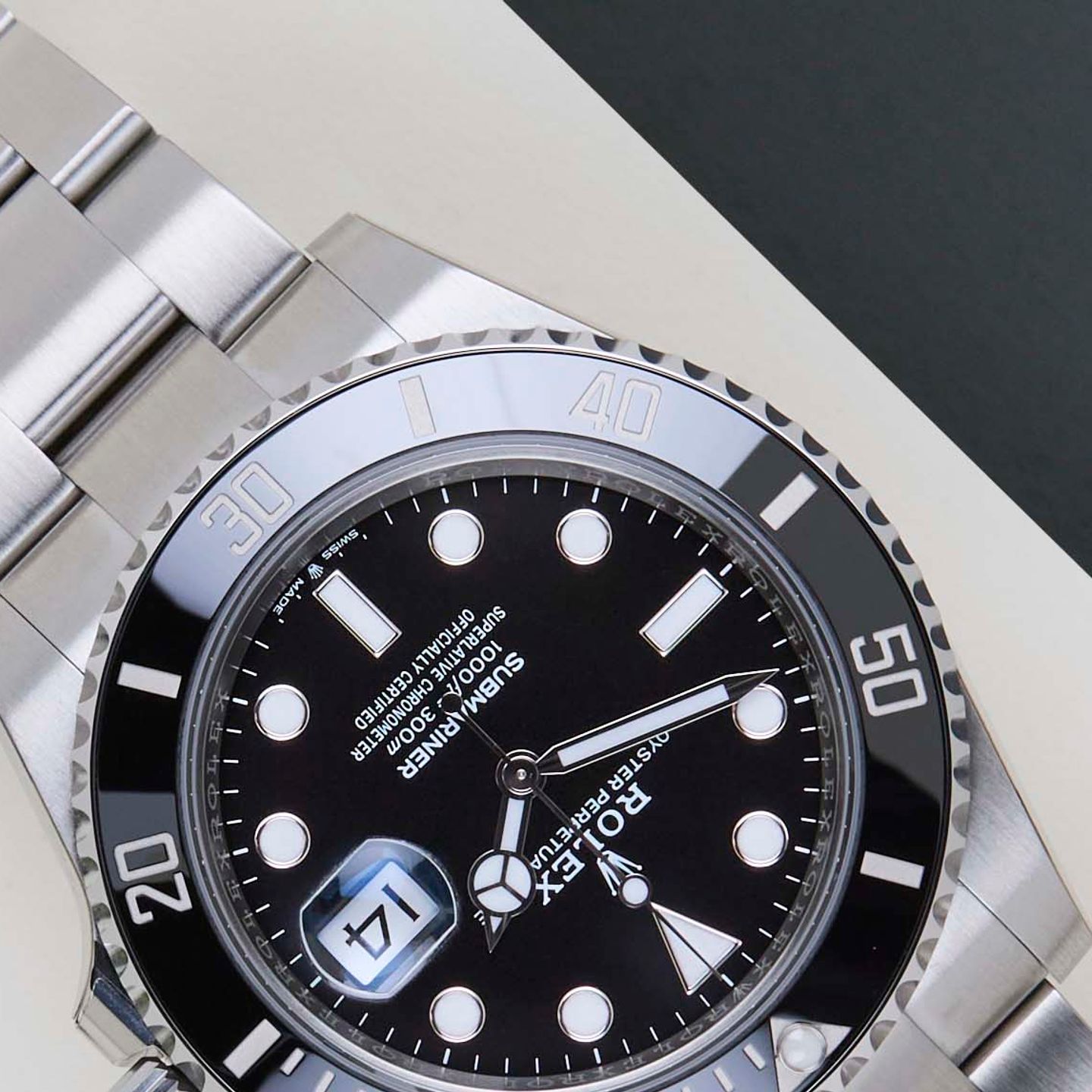 Rolex Submariner Date 126610LN (2021) - Zwart wijzerplaat 41mm Staal (4/8)
