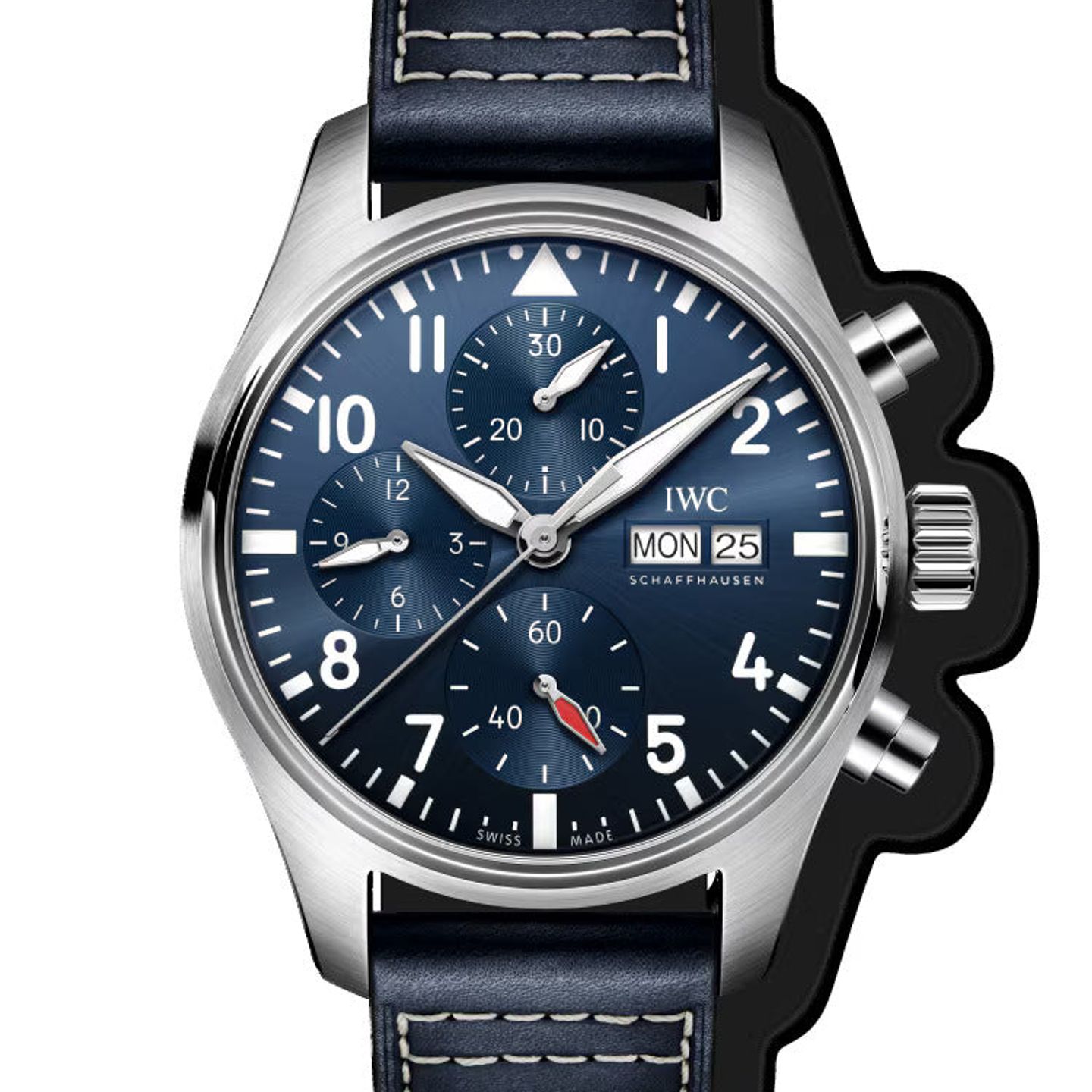 IWC Pilot Chronograph IW388101 (2024) - Blue dial 41 mm Steel case (1/1)