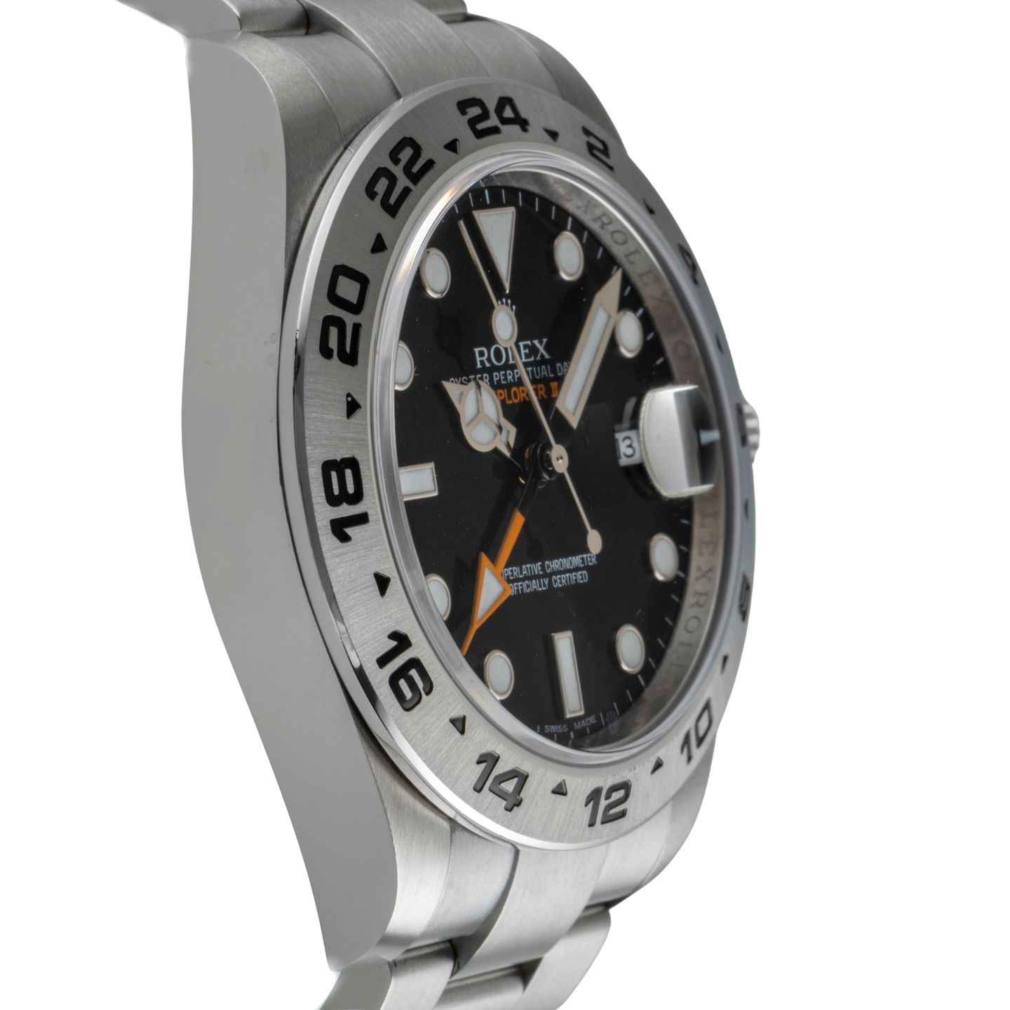 Rolex Explorer II 216570 (Onbekend (willekeurig serienummer)) - Zwart wijzerplaat 42mm Staal (7/8)