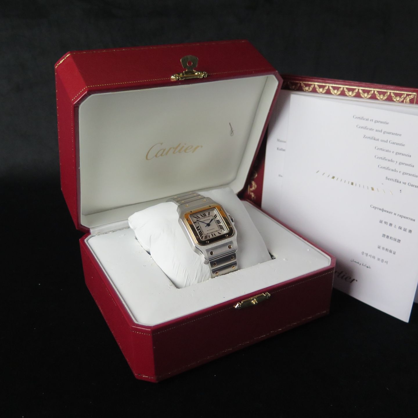 Cartier Santos Galbée 2823 (2008) - 32mm (8/8)