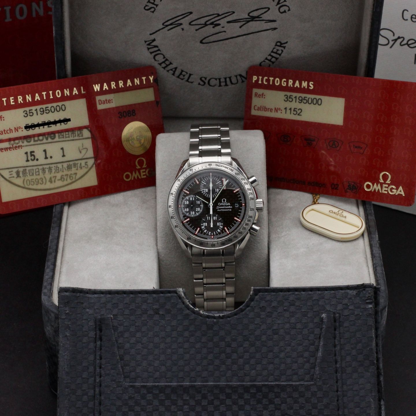 Omega Speedmaster Date 3519.50.00 - (3/8)