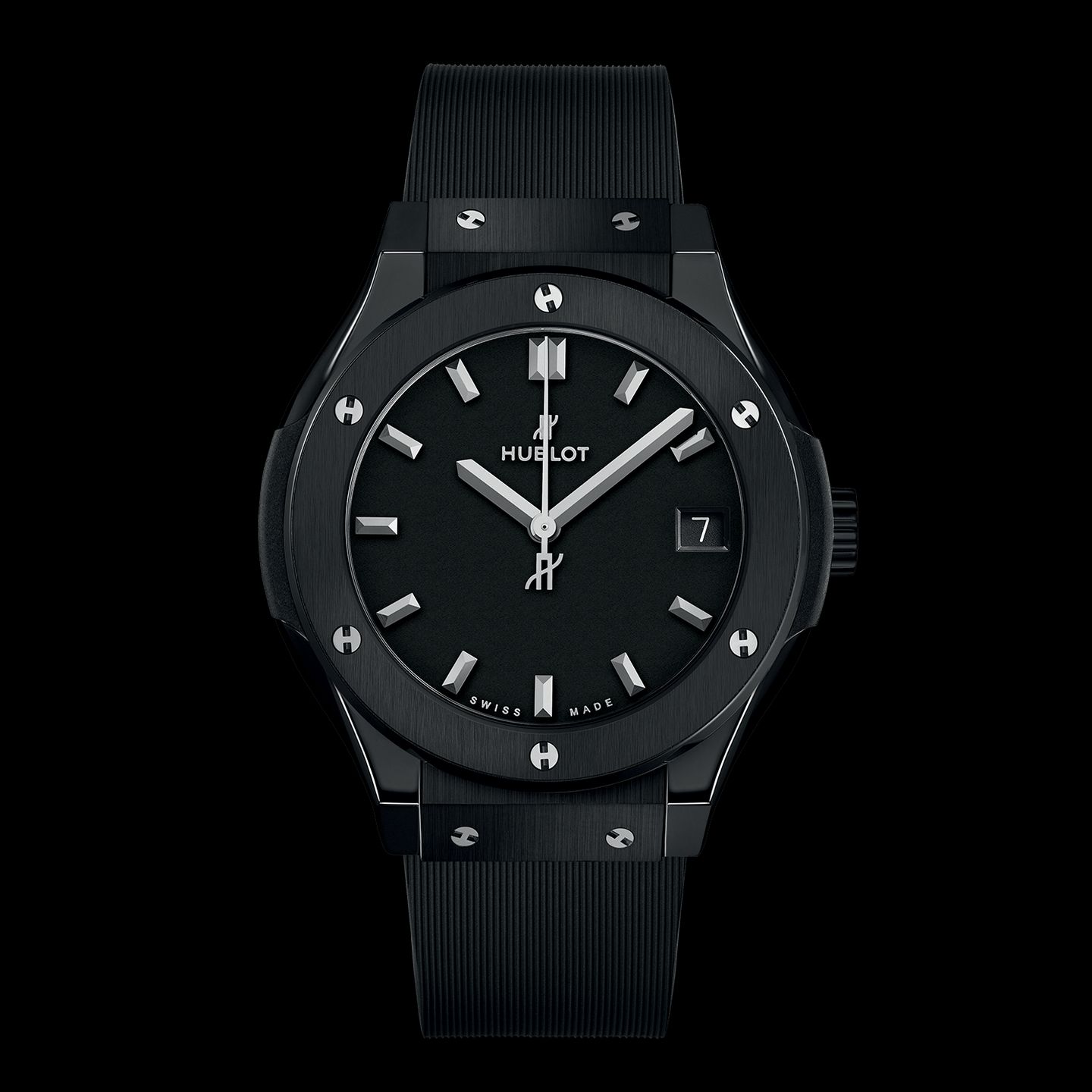 Hublot Classic Fusion Quartz 581.CM.1171.RX (2022) - Black dial 33 mm Ceramic case (2/2)