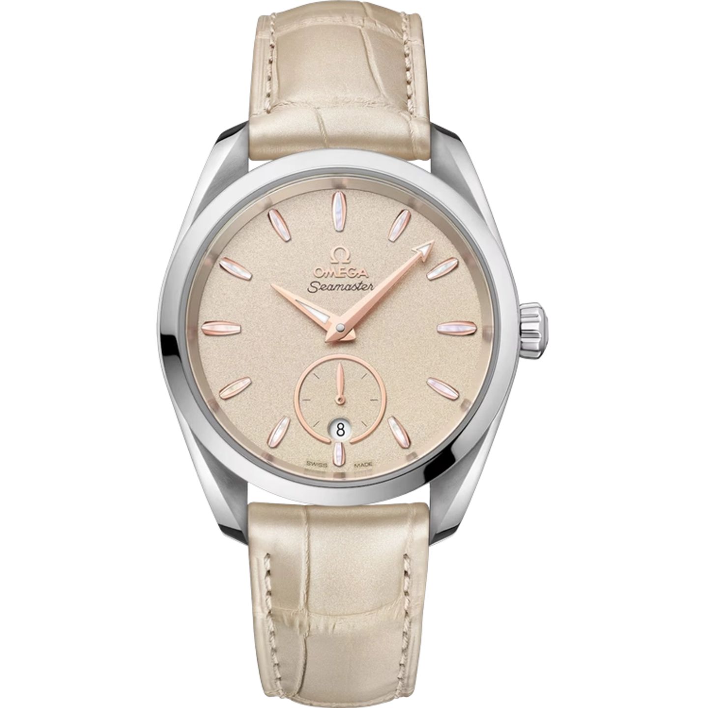 Omega Seamaster Aqua Terra 220.13.38.20.09.001 (2025) - Beige dial 38 mm Steel case (1/1)