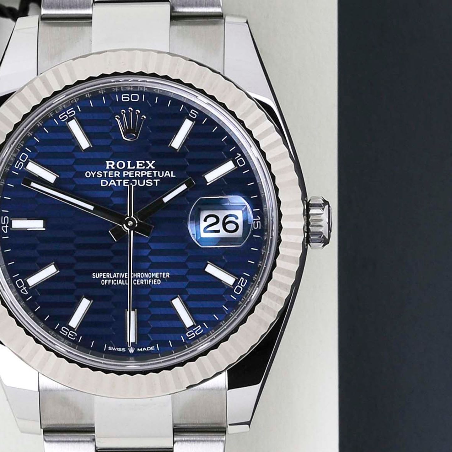 Rolex Datejust 41 126334 (2024) - Blauw wijzerplaat 41mm Staal (5/8)