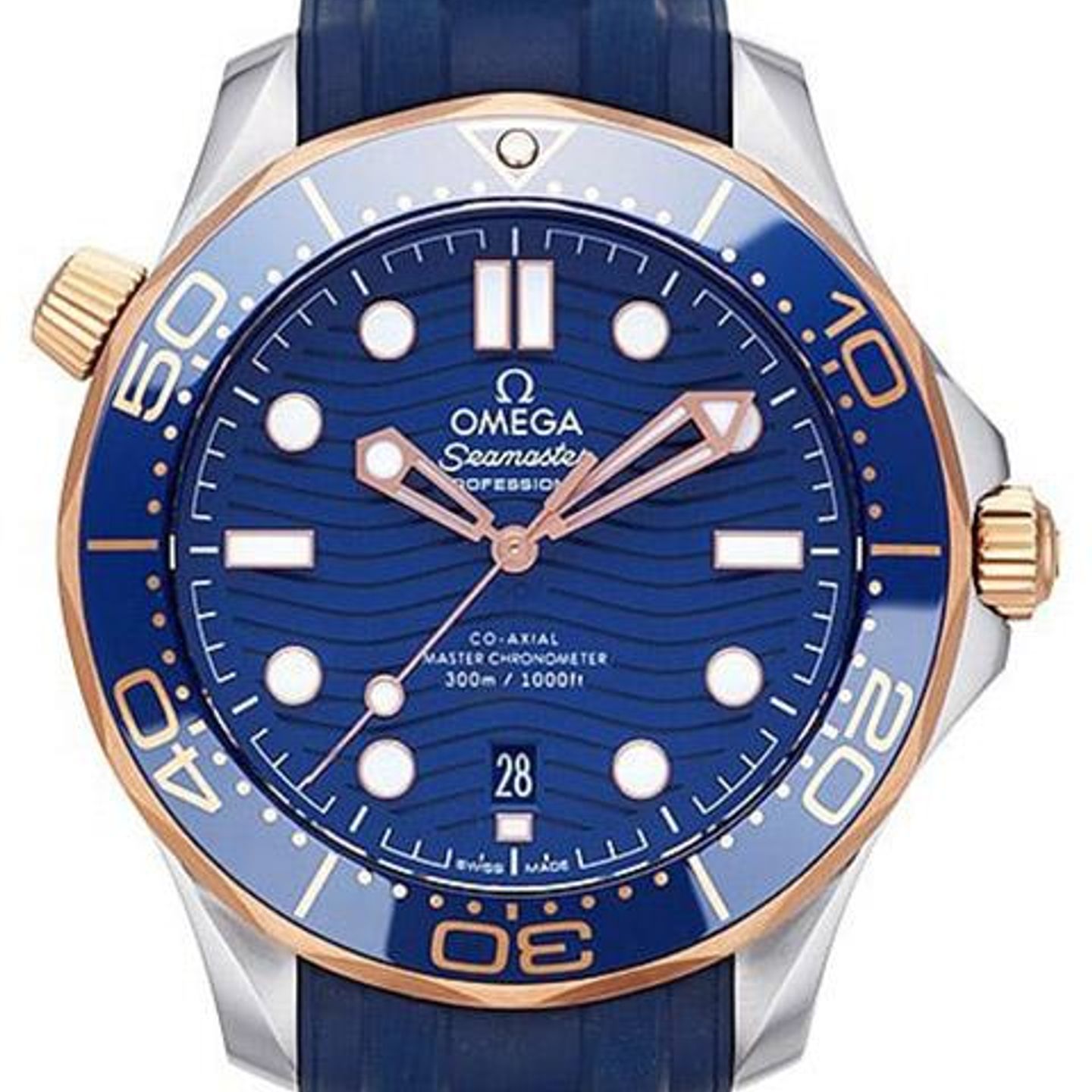 Omega Seamaster Diver 300 M 210.22.42.20.03.002 (2023) - Blue dial 42 mm Steel case (1/2)