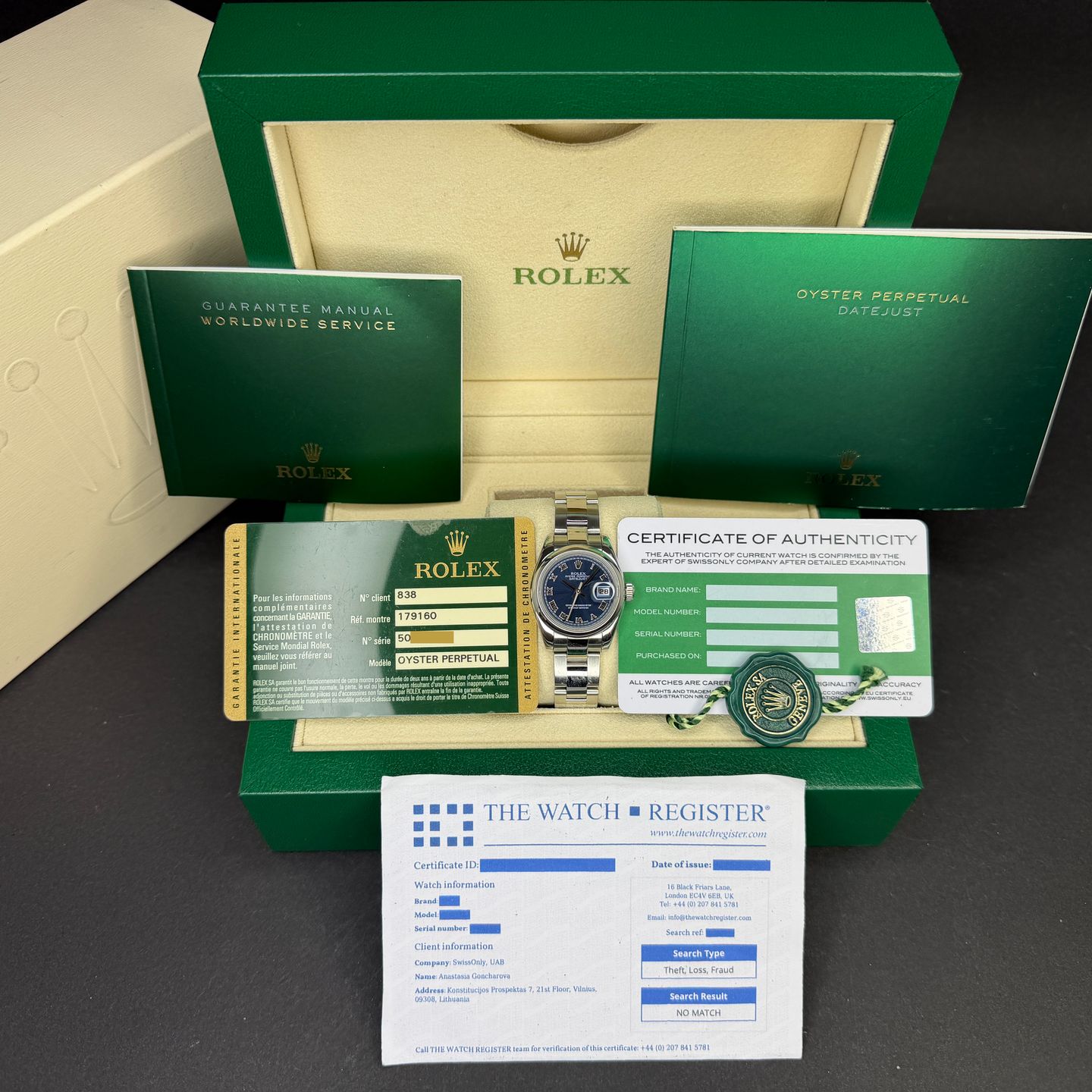 Rolex Lady-Datejust 179160 - (3/8)