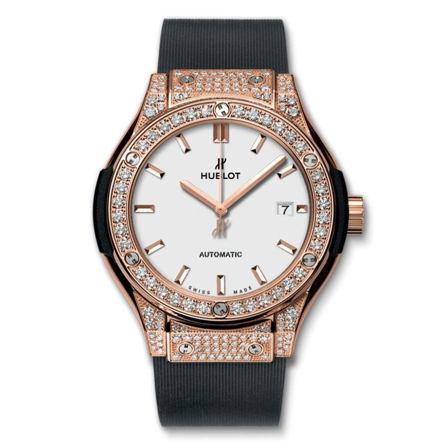 Hublot Classic Fusion 45, 42, 38, 33 mm 582.OX.2610.RX.1704 (2022) - White dial 33 mm Rose Gold case (1/1)