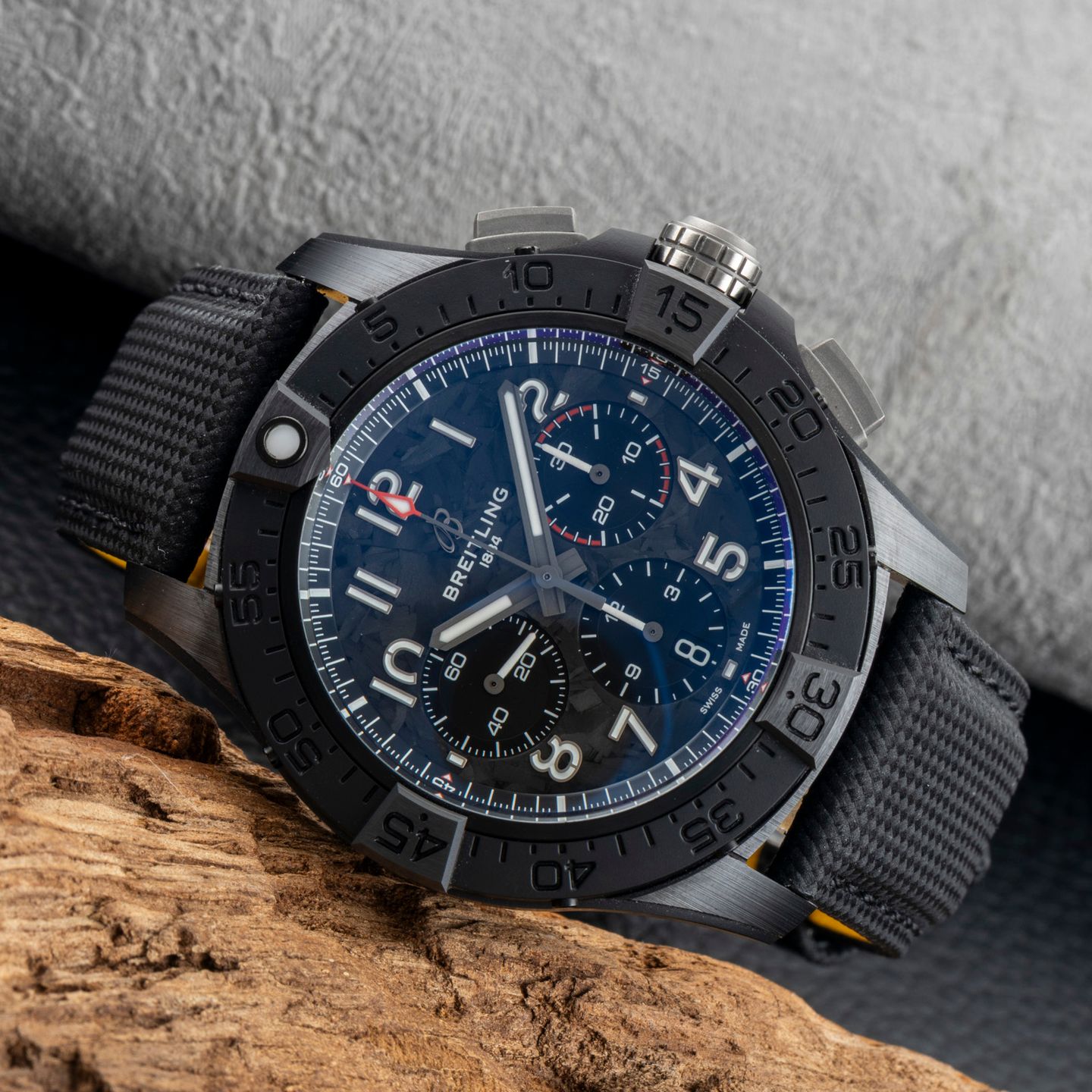 Breitling Avenger SB01471A1B1X1 (Onbekend (willekeurig serienummer)) - Grijs wijzerplaat 44mm Keramiek (2/8)