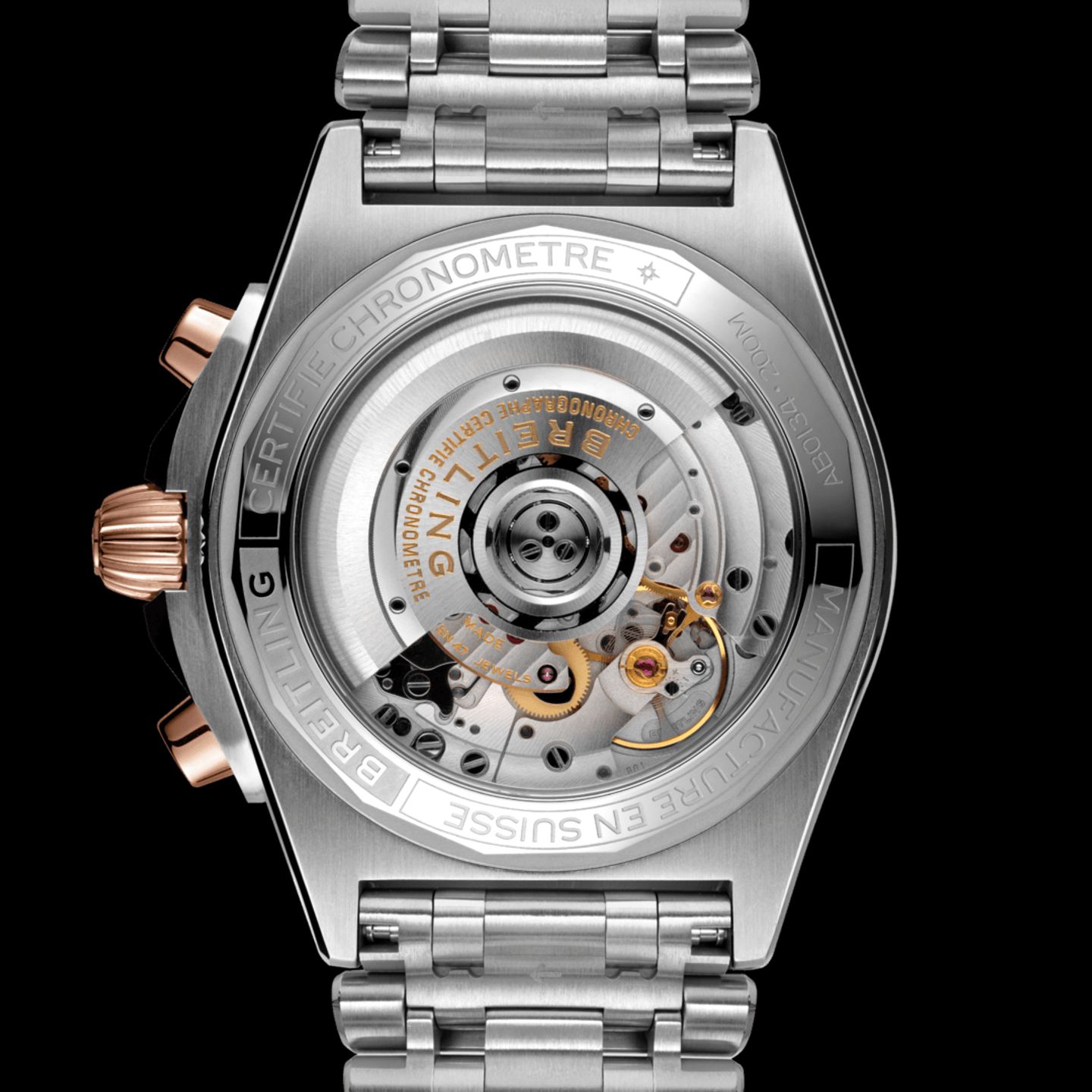 Breitling Chronomat 42 IB0134101G1A1 (2024) - Zilver wijzerplaat 42mm Staal (4/5)