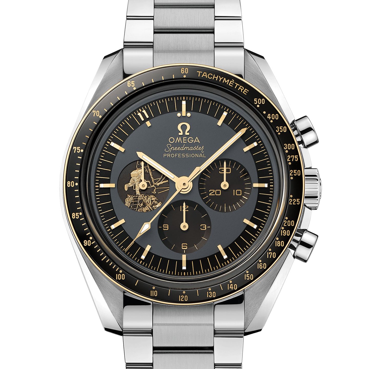 Omega Speedmaster Professional Moonwatch 310.20.42.50.01.001 (2024) - Zwart wijzerplaat 42mm Staal (1/8)