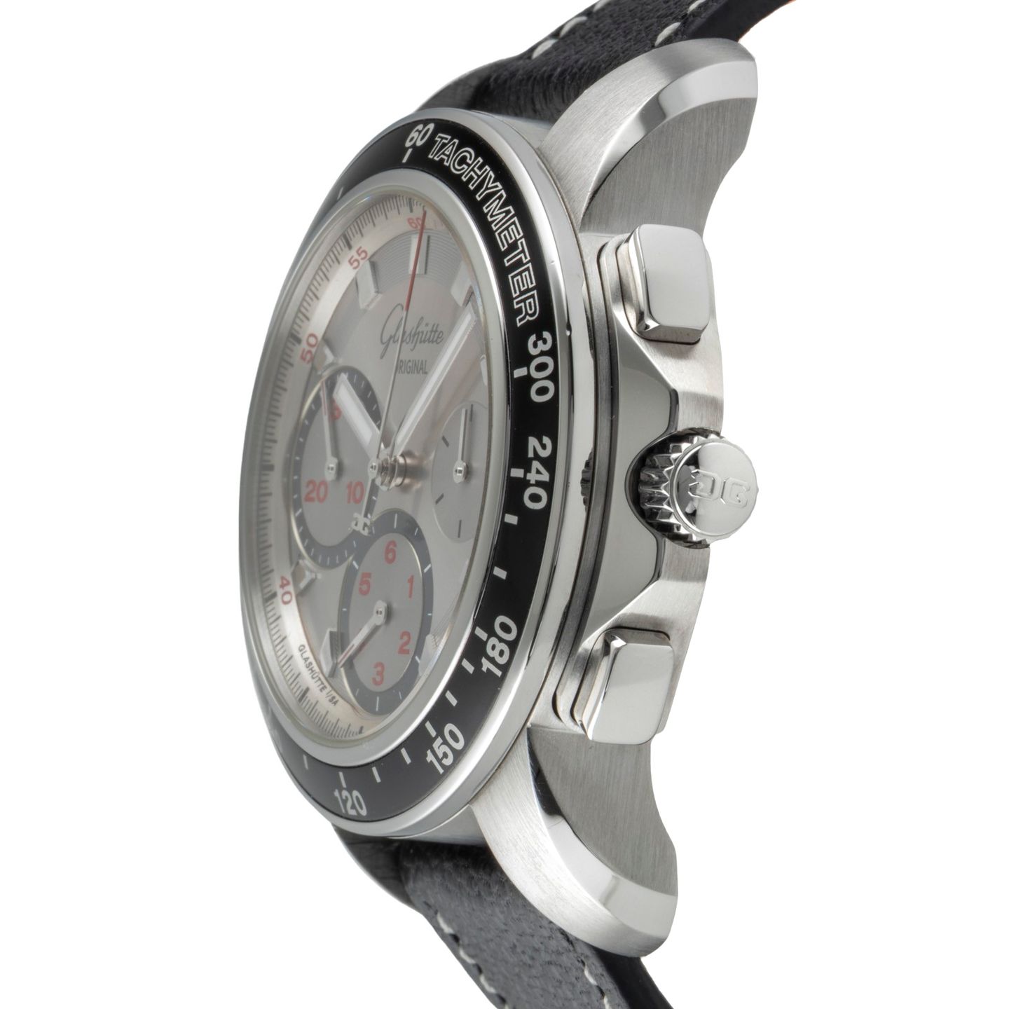 Glashütte Original Sport Evolution 1-39-31-43-03-01 (Onbekend (willekeurig serienummer)) - Zwart wijzerplaat 40mm Staal (6/8)