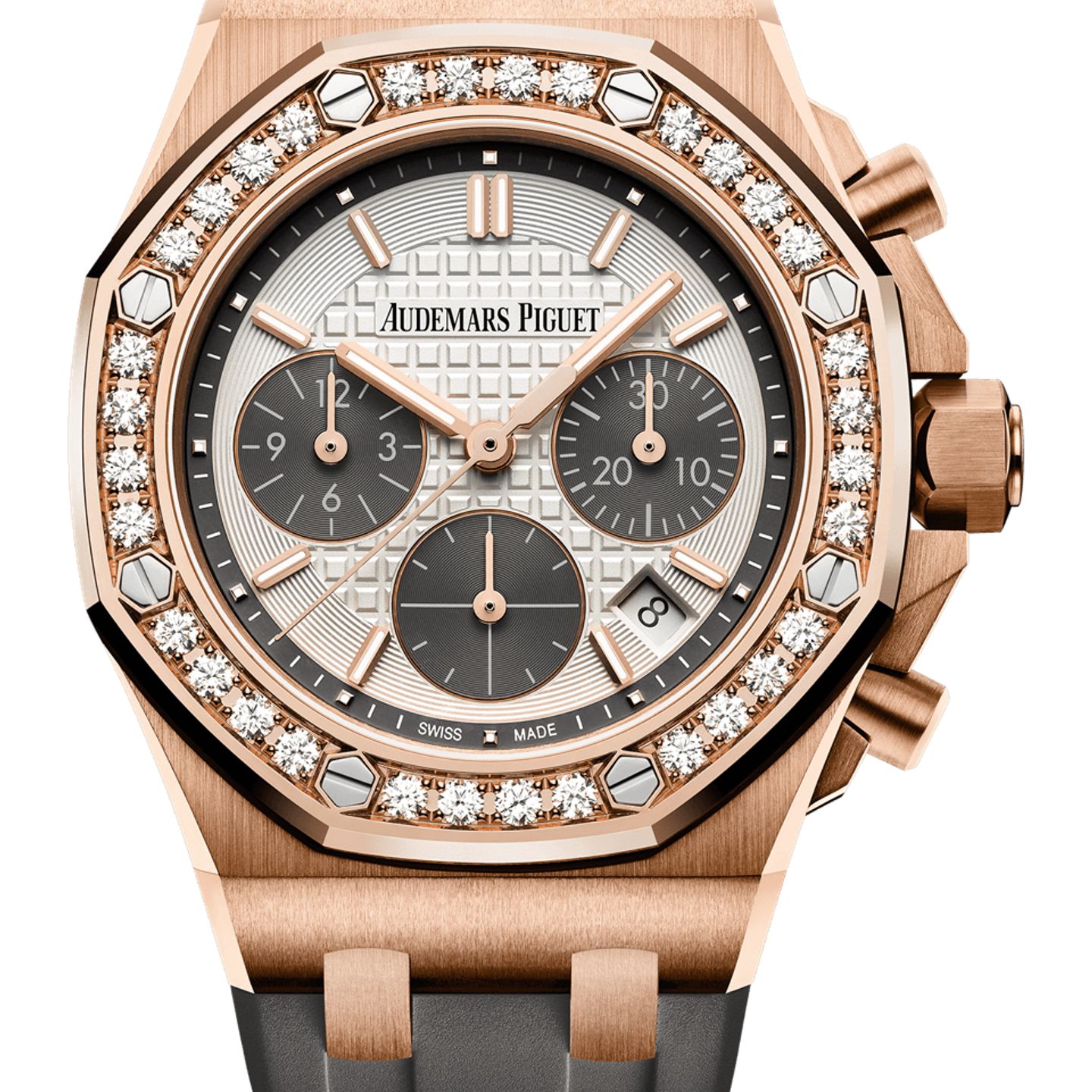 Audemars Piguet Royal Oak Offshore Lady 26231OR.ZZ.D003CA.01 (2025) - Silver dial 37 mm Rose Gold case (1/1)