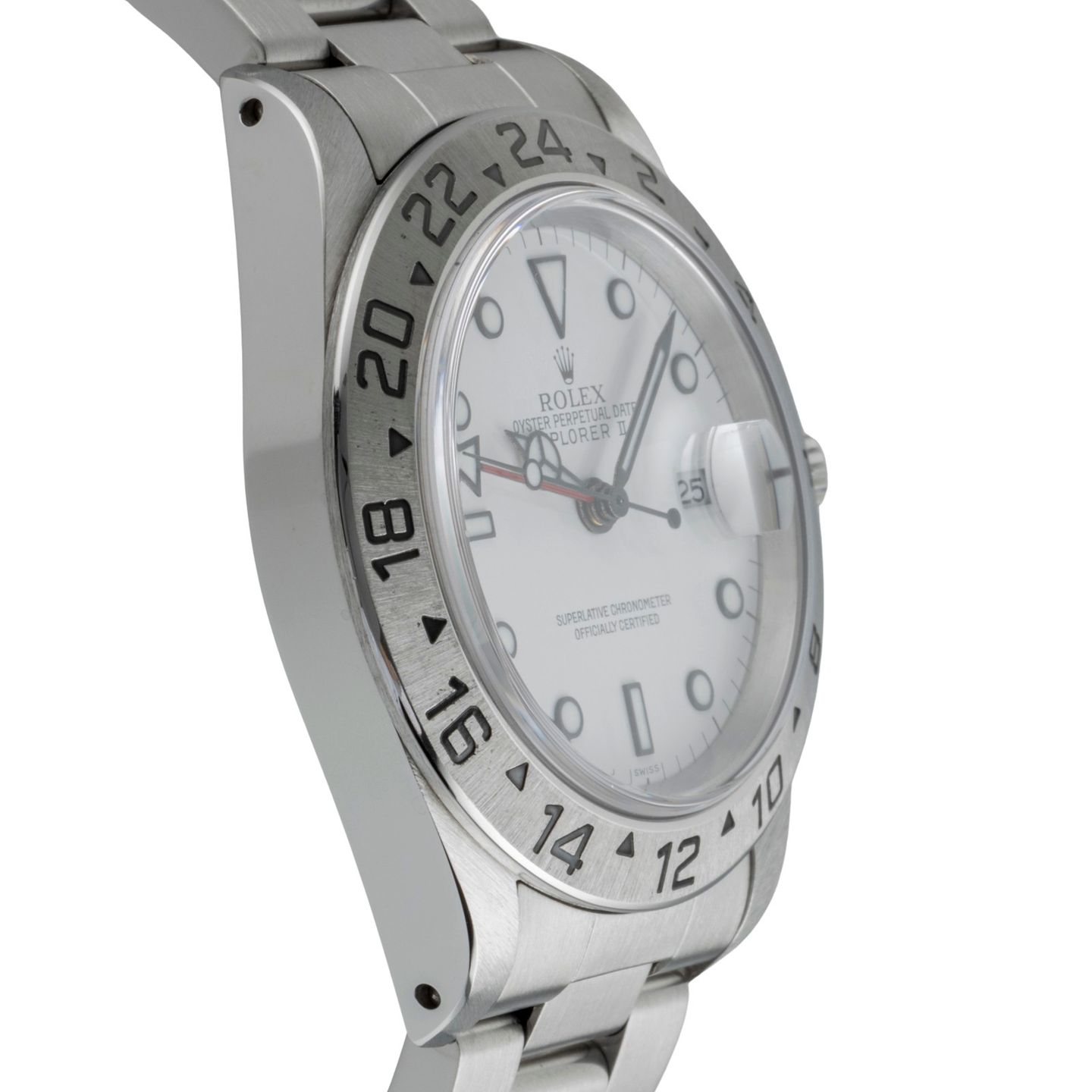 Rolex Explorer II 16570 (Unknown (random serial)) - 40 mm Steel case (7/8)