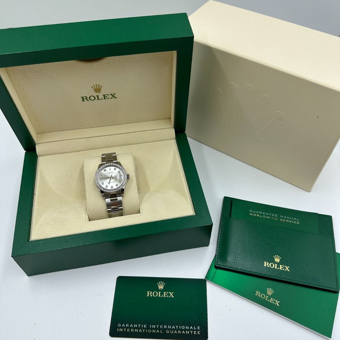 Rolex Datejust 31 278384RBR (2024) - Silver dial 31 mm Steel case (2/8)