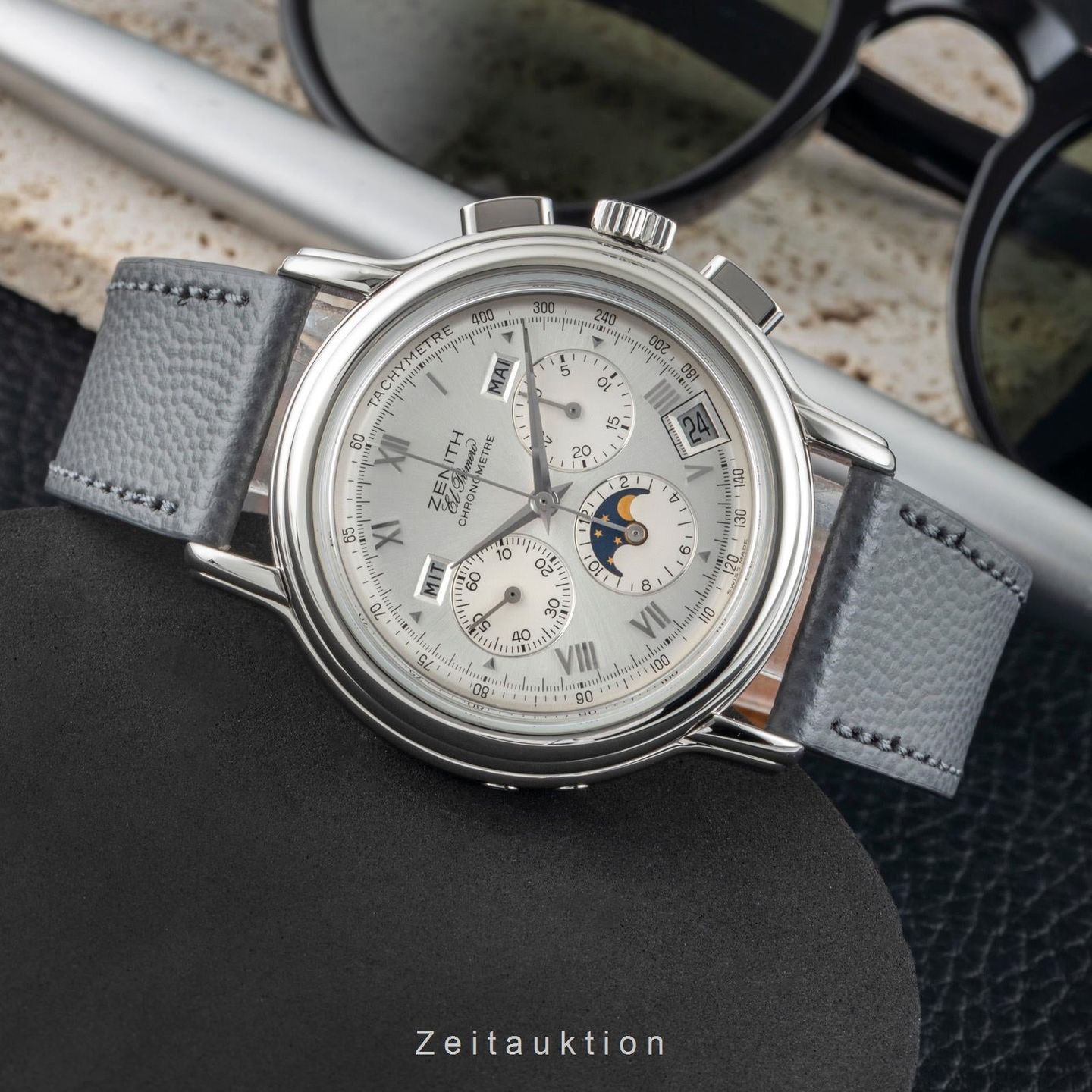 Zenith El Primero Chronomaster 01.0240.400 (1998) - White dial 40 mm Steel case (2/8)
