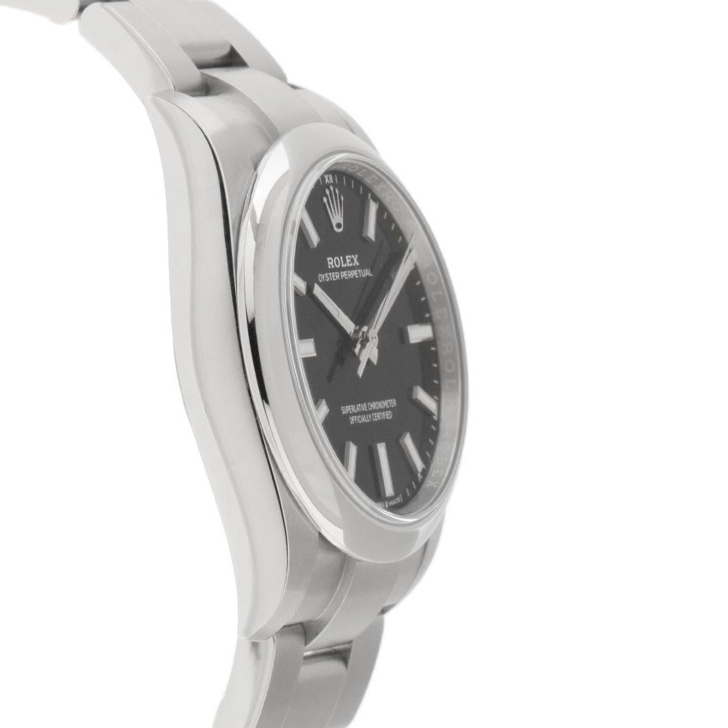 Rolex Oyster Perpetual 34 124200 (2025) - Black dial 34 mm Steel case (5/7)