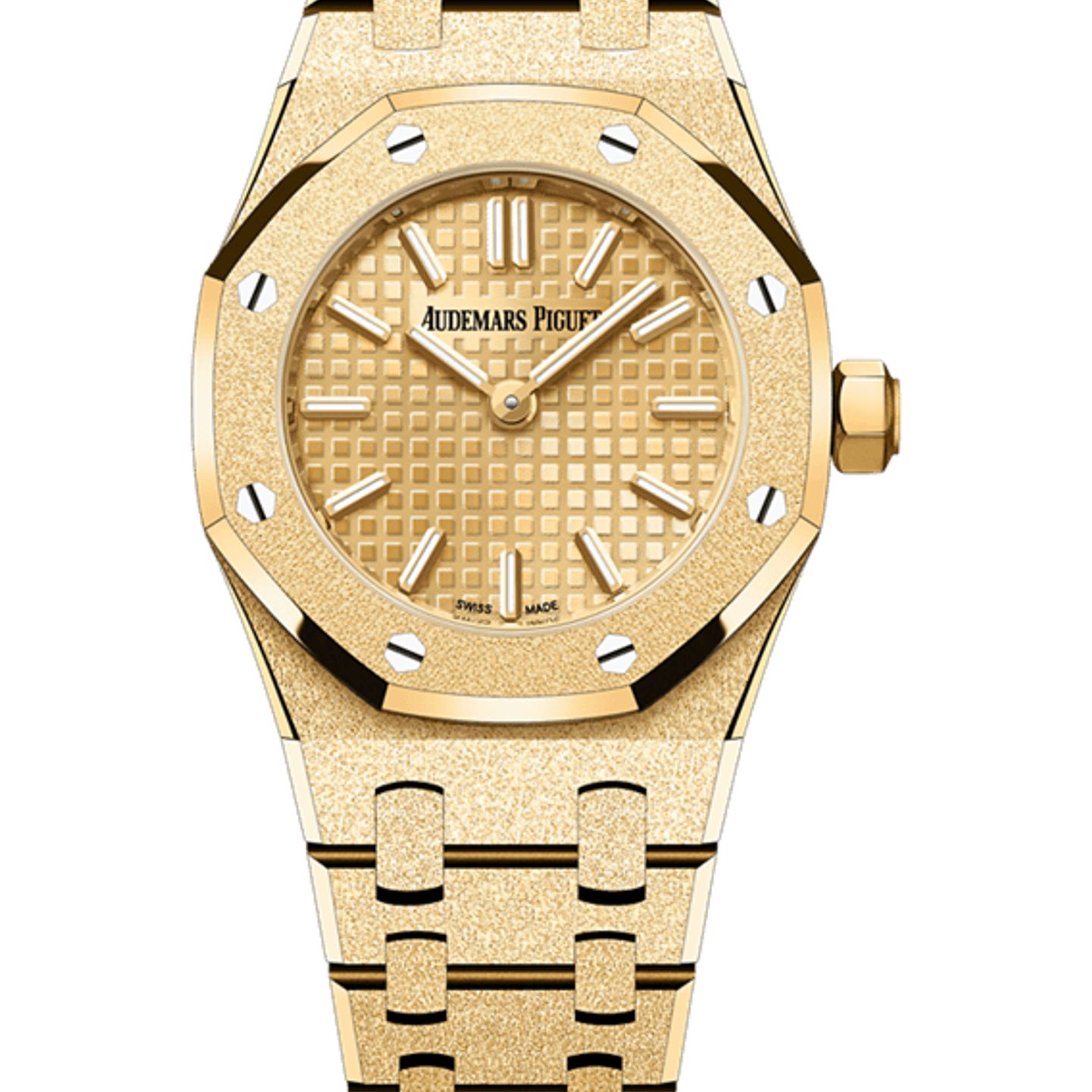 Audemars Piguet Royal Oak Mini 67630BA.GG.1312BA.01 (2025) - Champagne wijzerplaat 23mm Geelgoud (1/1)