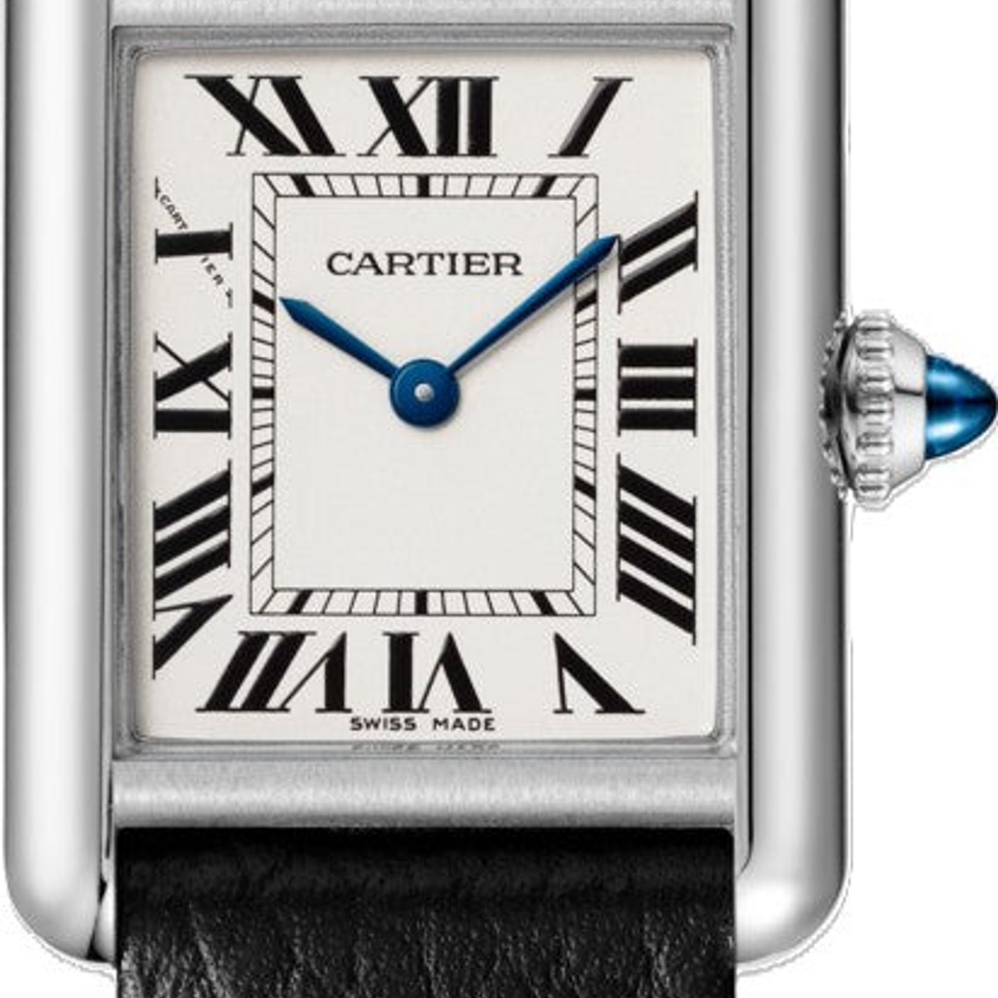 Cartier Tank WSTA0042 (2026) - White dial 30 mm Steel case (1/1)