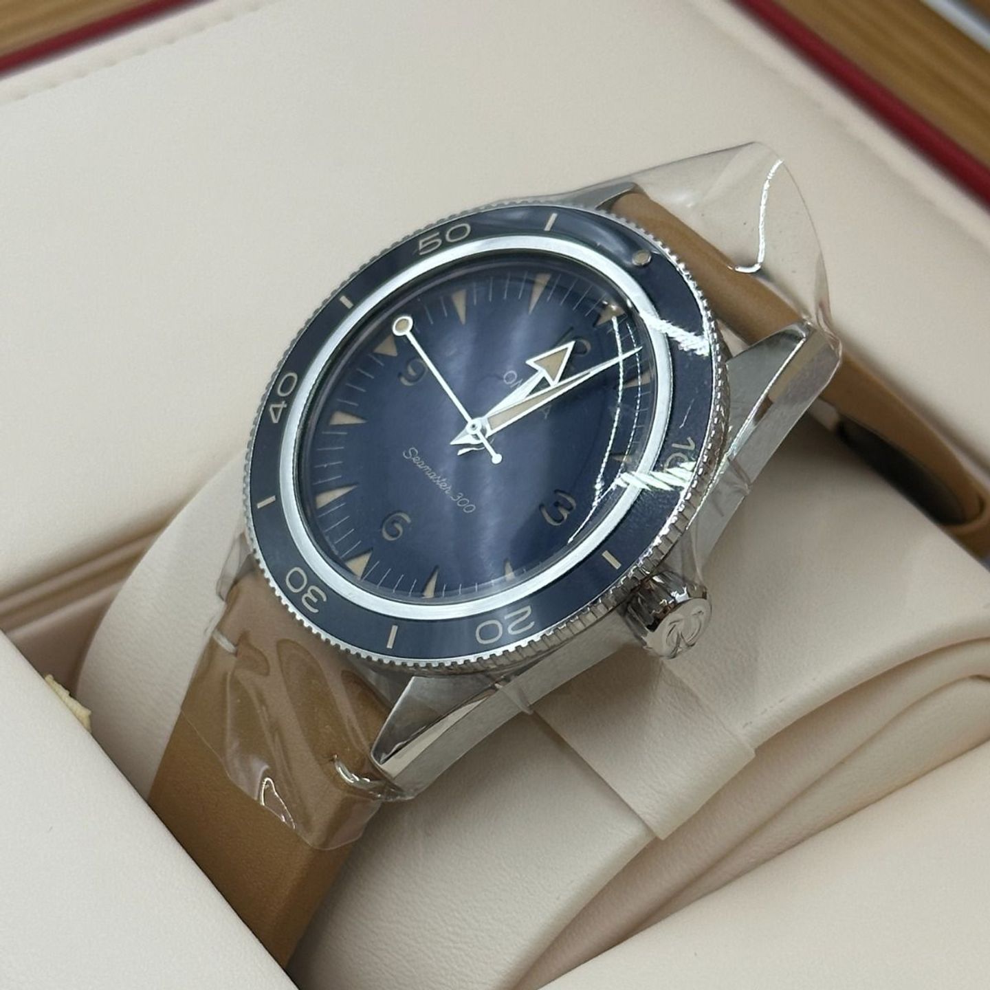 Omega Seamaster 300 234.32.41.21.03.001 (2024) - Blauw wijzerplaat 41mm Staal (6/8)