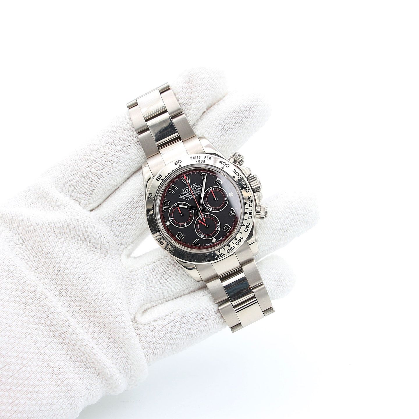 Rolex Daytona 116500LN (Unknown (random serial)) - Black dial 40 mm White Gold case (3/6)