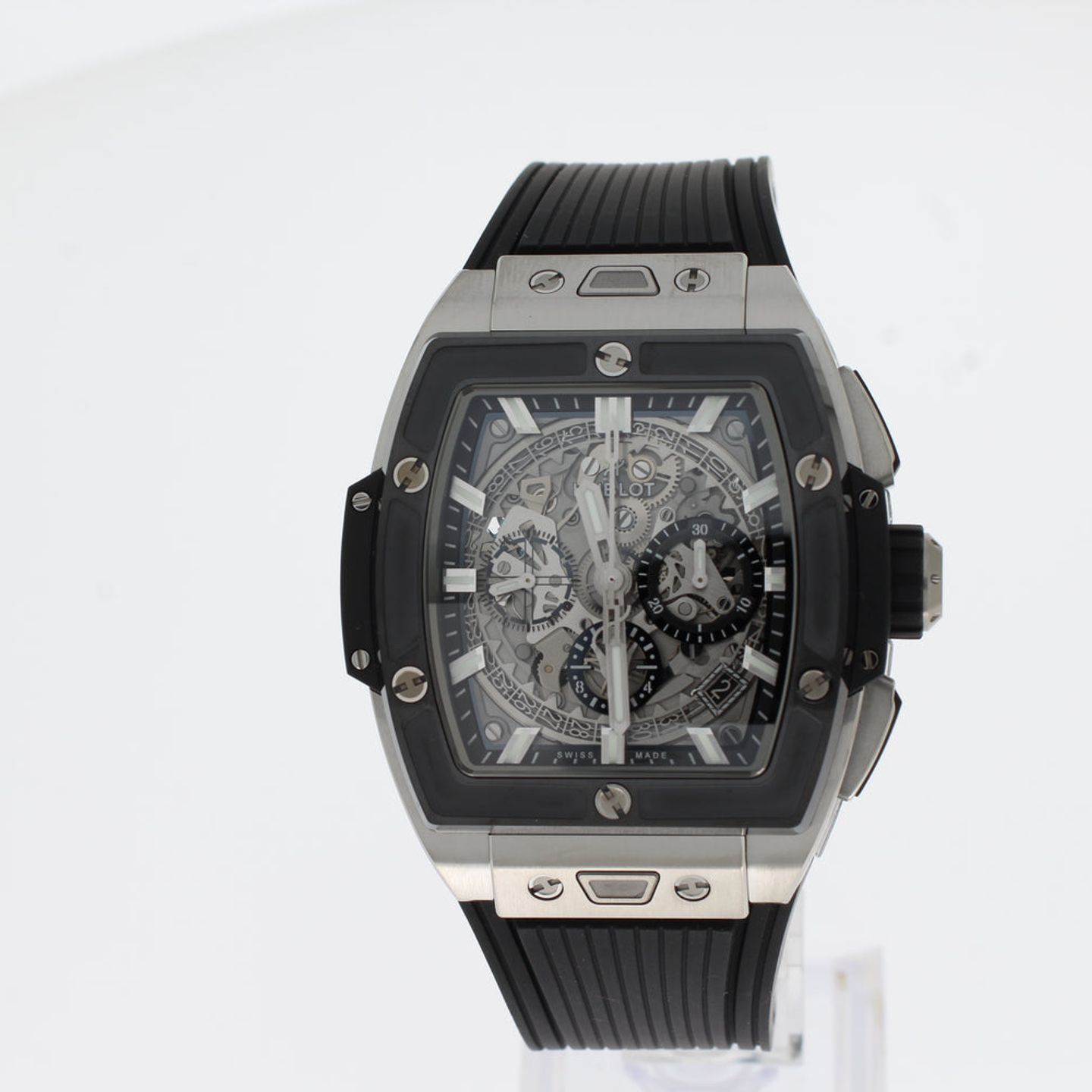 Hublot Spirit of Big Bang 642.NM.0170.RX (2024) - Transparent dial 42 mm Titanium case (1/4)