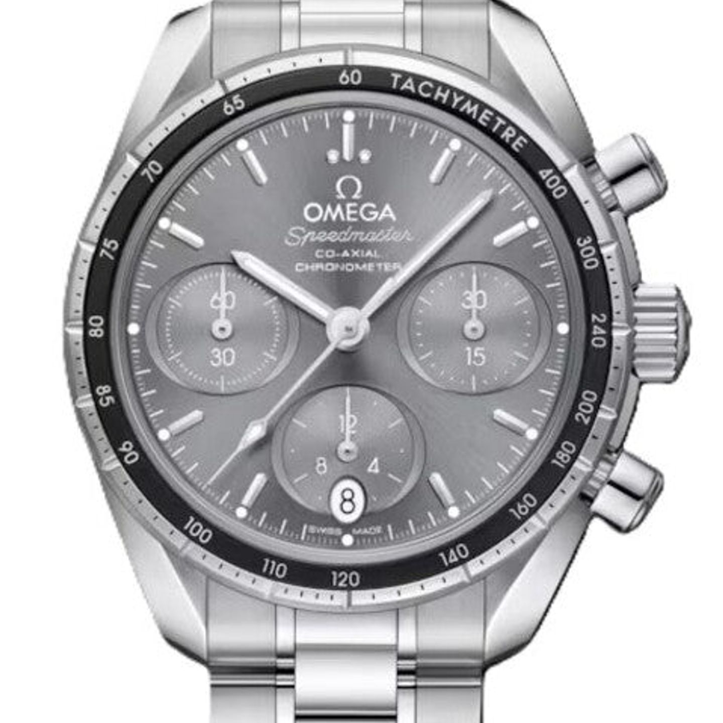 Omega Speedmaster 324.30.38.50.06.001 (2026) - Grijs wijzerplaat 38mm Staal (1/1)