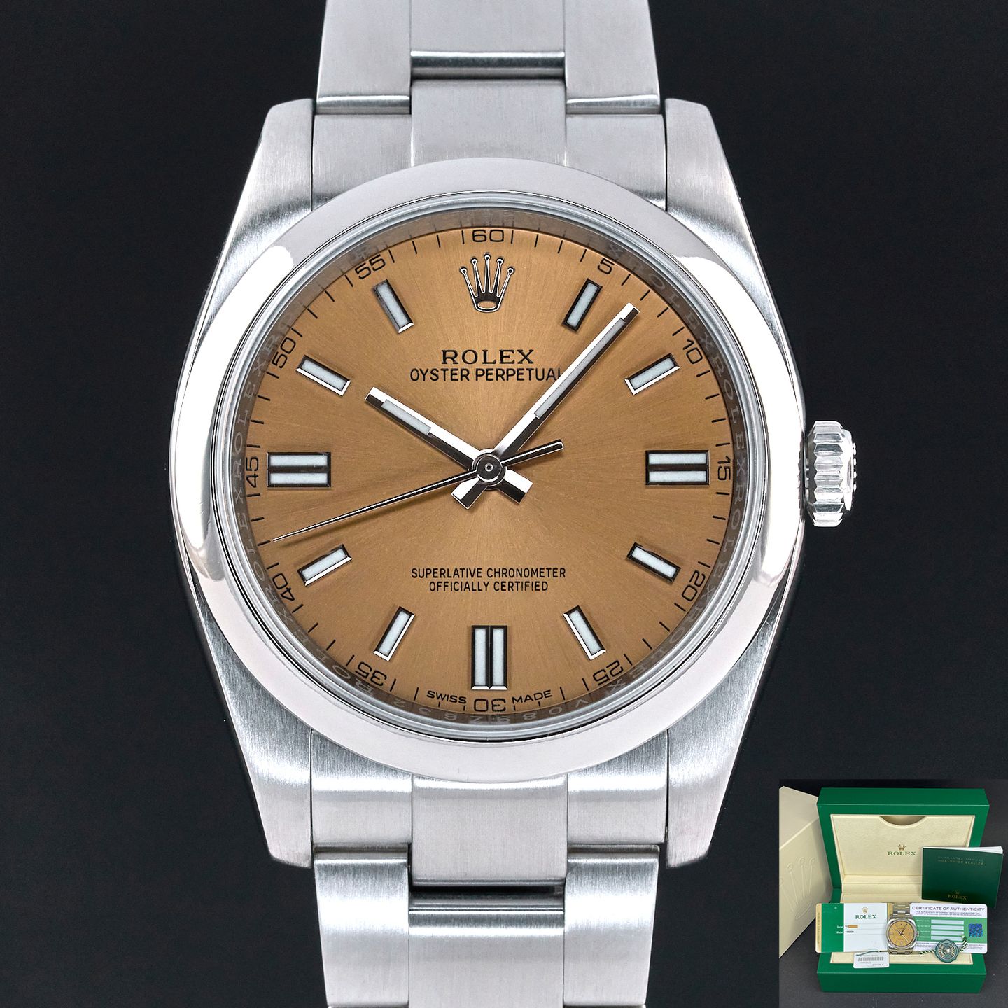 Rolex Oyster Perpetual 36 116000 (2017) - 36mm Staal (1/7)