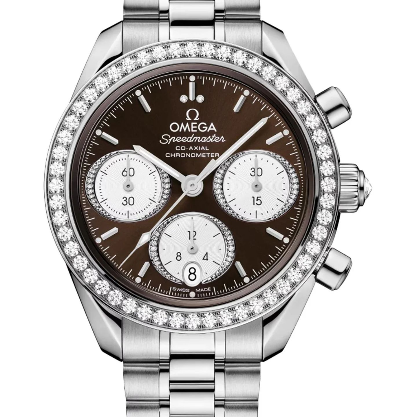 Omega Speedmaster 324.15.38.50.63.001 (2026) - Bruin wijzerplaat 38mm Staal (1/1)