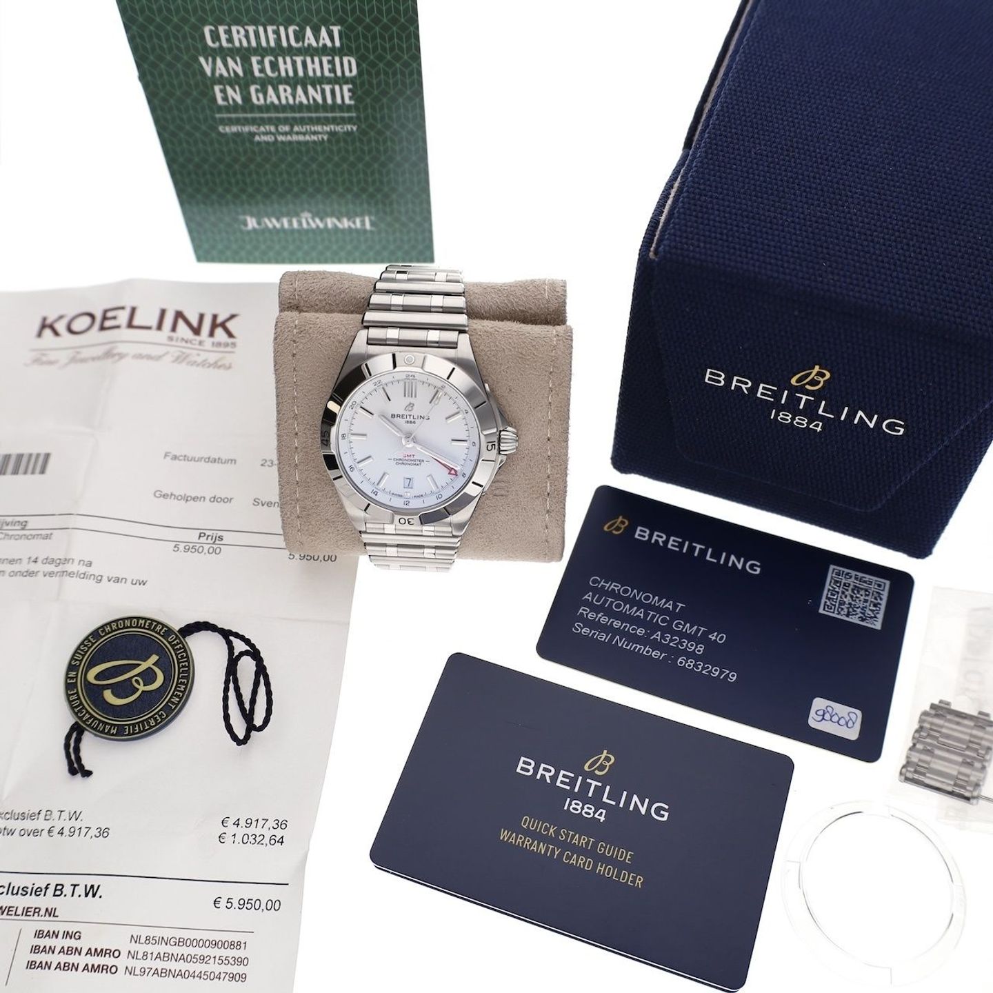 Breitling Chronomat GMT A32398 (2023) - 40mm Staal (4/8)