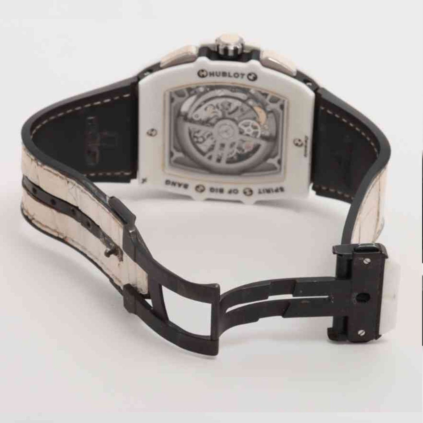 Hublot Spirit of Big Bang 601.HX.0173.LR (2016) - Transparent dial 45 mm Ceramic case (5/7)