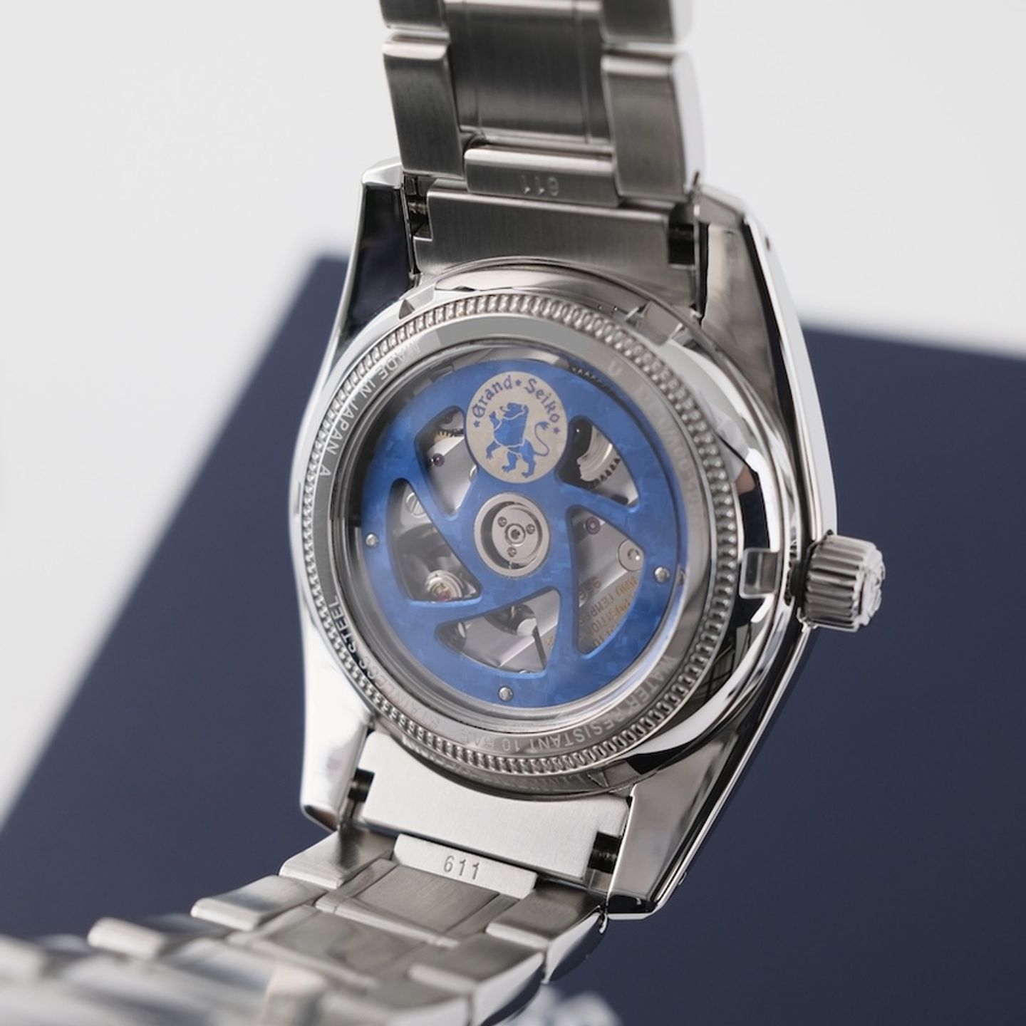 Grand Seiko Heritage Collection SBGR325G (2025) - Blue dial 38 mm Steel case (7/8)