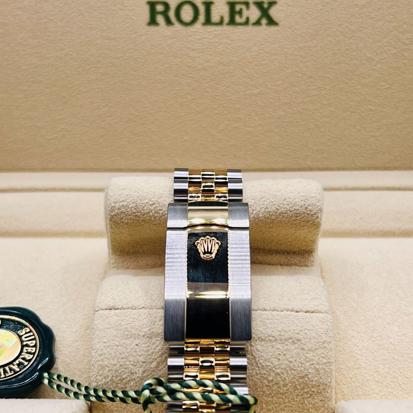 Rolex Datejust 41 126333 (2023) - Champagne dial 41 mm Gold/Steel case (6/6)