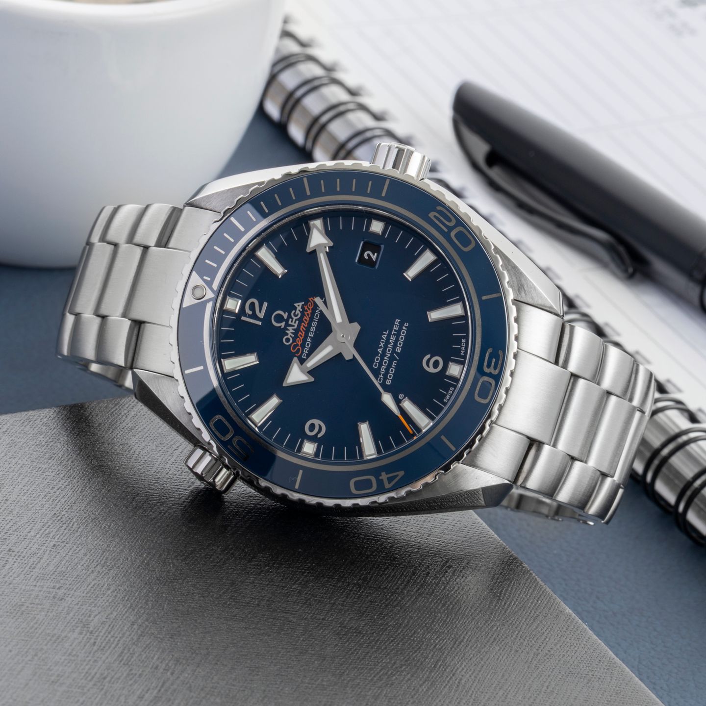 Omega Seamaster Planet Ocean 232.90.46.21.03.001 - (2/8)
