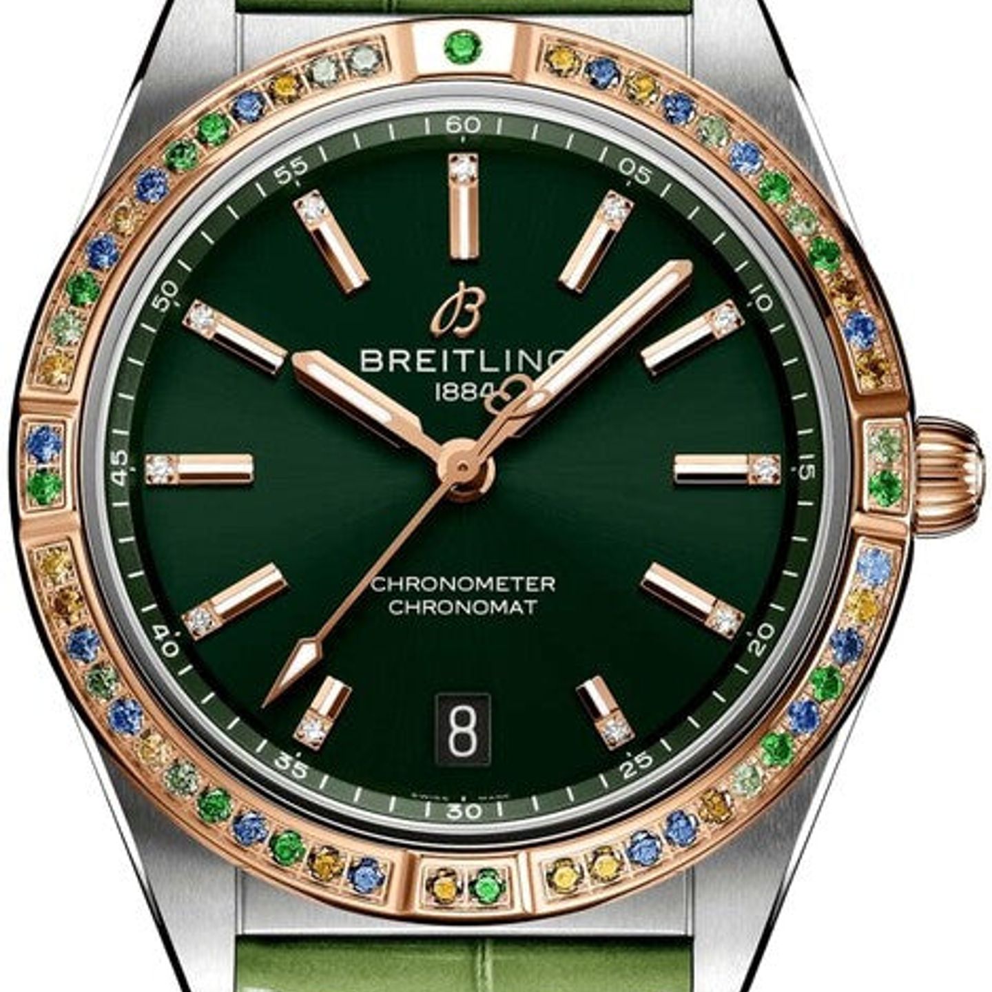 Breitling Chronomat 36 U10380611L1P1 (2026) - Green dial 36 mm Steel case (1/1)