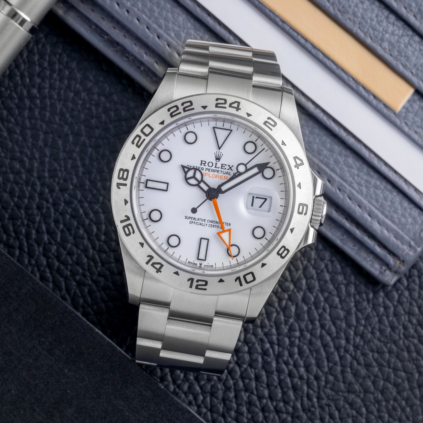 Rolex Explorer II 226570 (Unknown (random serial)) - 42 mm Steel case (1/8)