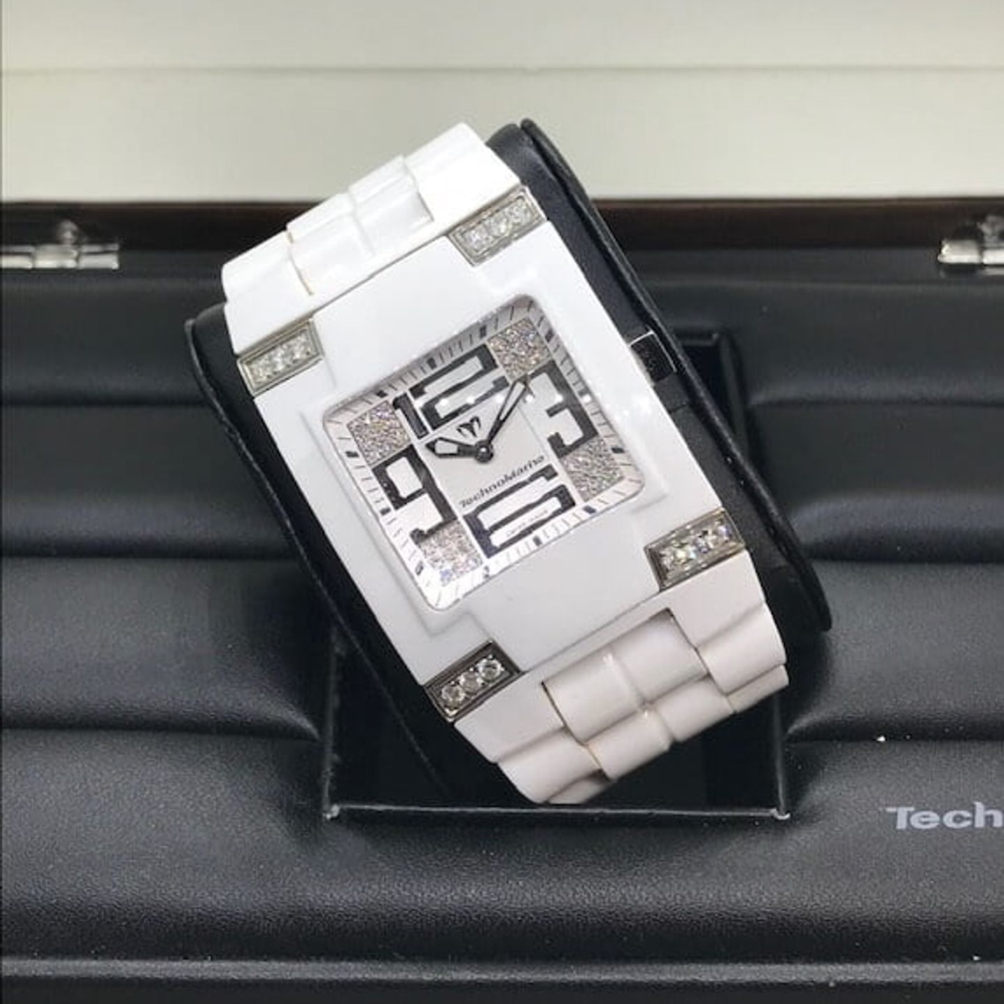 Technomarine Unknown DSQC05C (2016) - Wit wijzerplaat 34mm Keramiek (2/8)