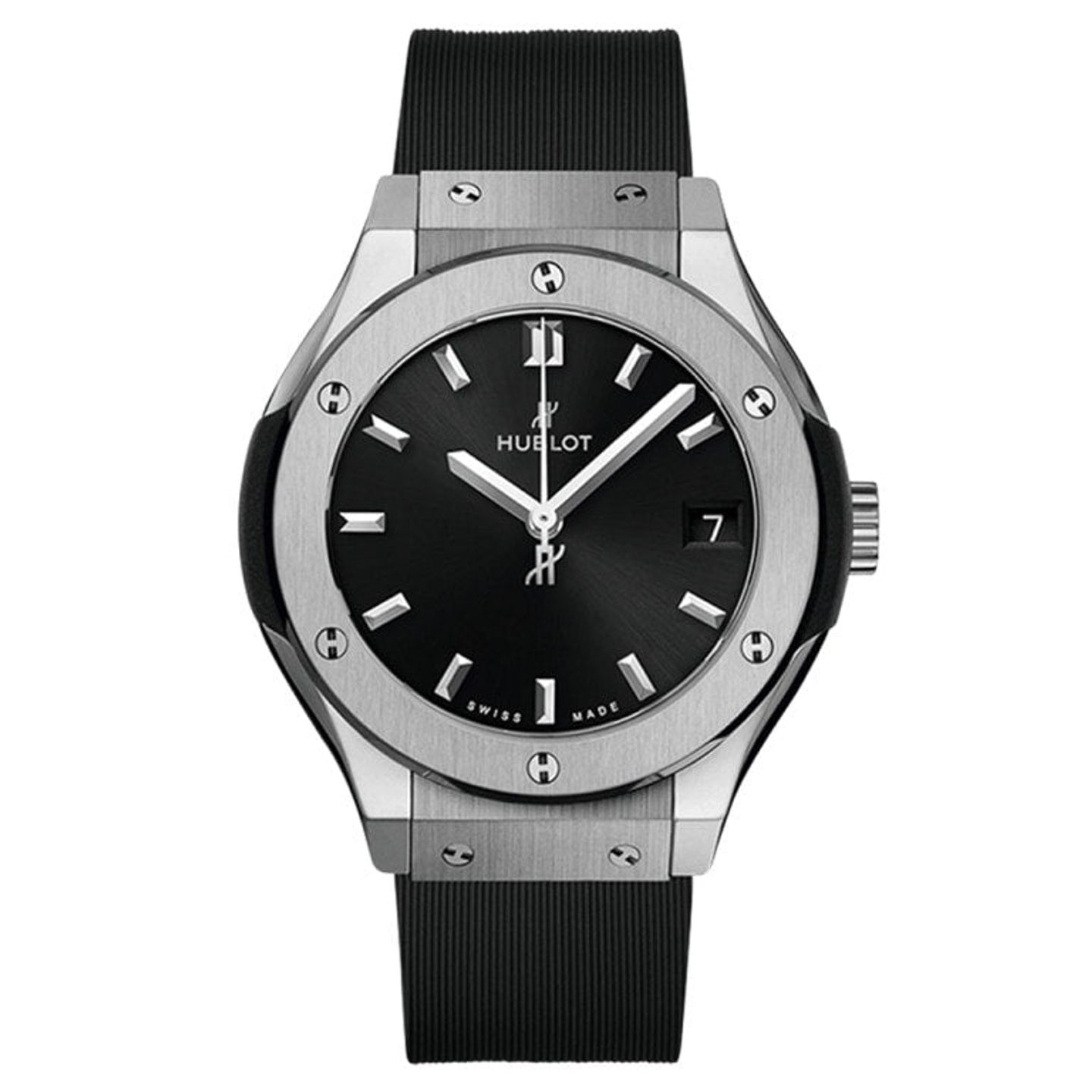 Hublot Classic Fusion Quartz 581.NX.1470.RX (2025) - Black dial 33 mm Titanium case (1/1)