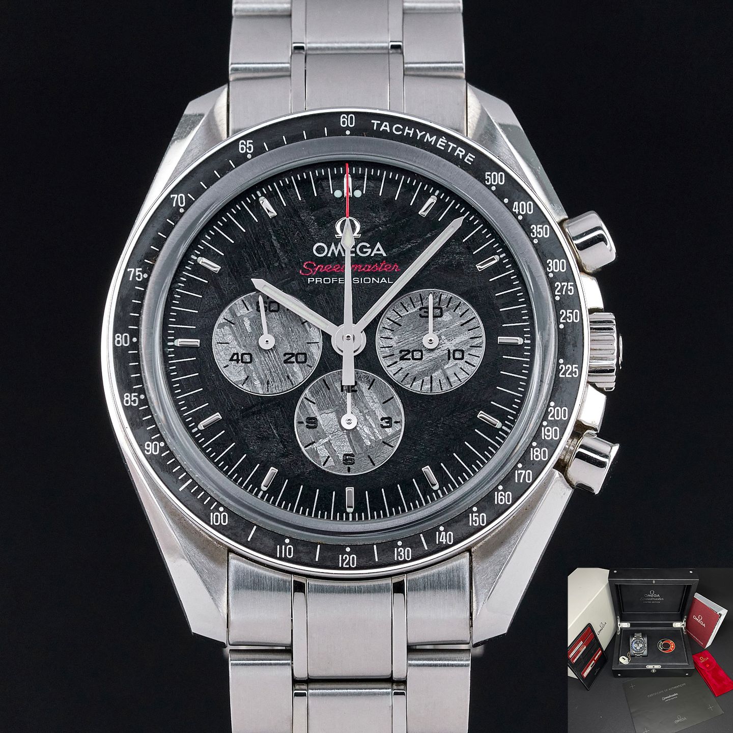 Omega Speedmaster Professional Moonwatch 311.30.42.30.99.001 (2010) - Grijs wijzerplaat 42mm Staal (1/8)