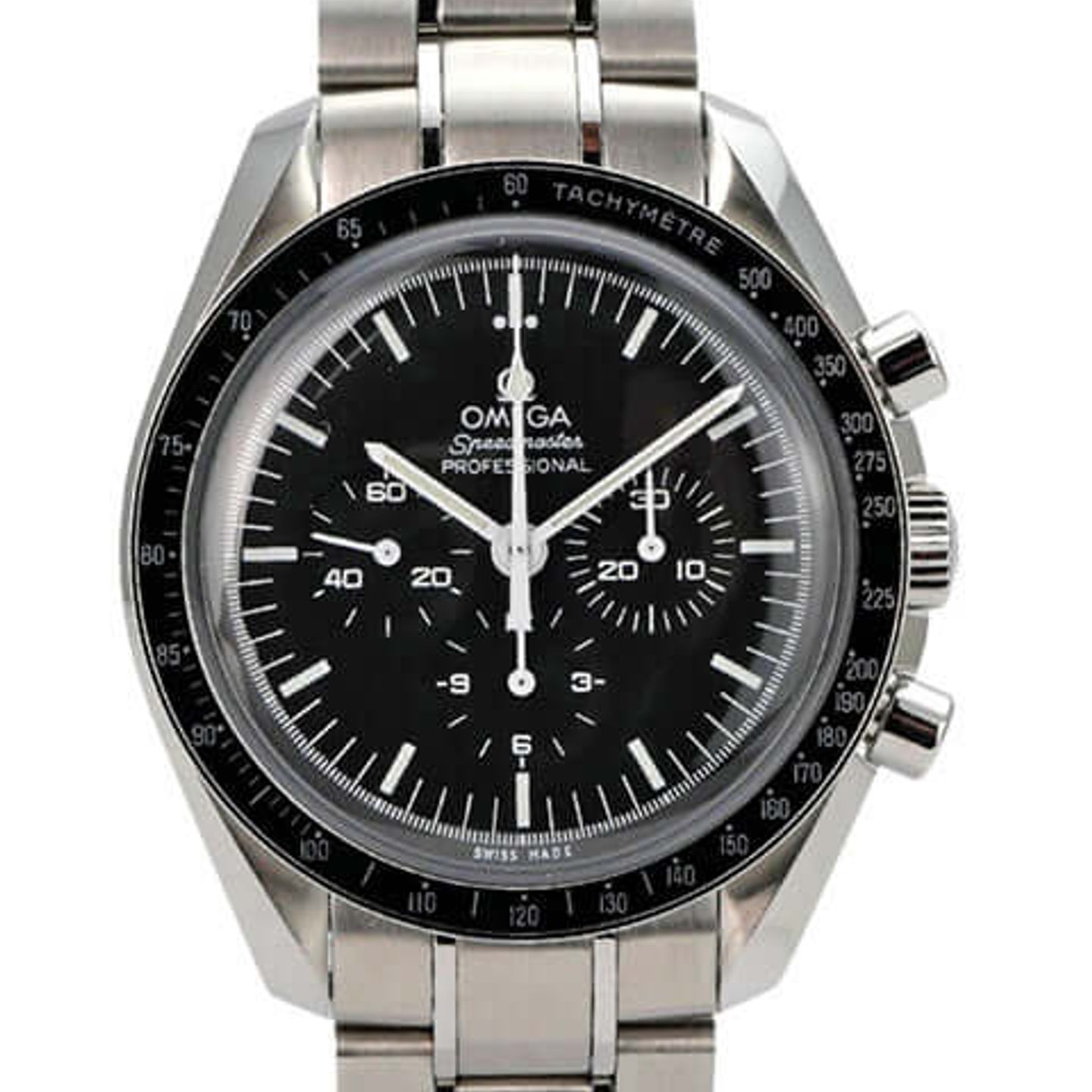 Omega Speedmaster Professional Moonwatch 311.30.42.30.01.005 (2020) - Black dial 42 mm Steel case (1/8)