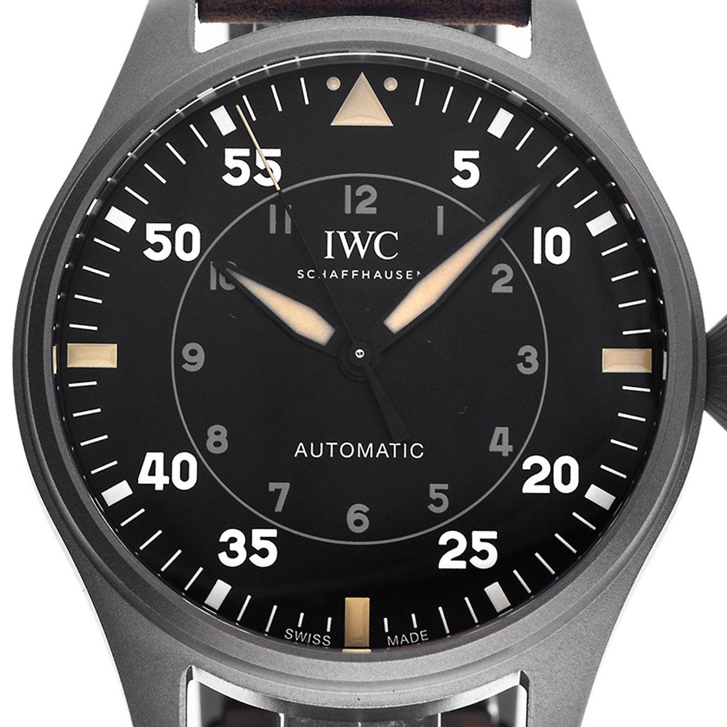 IWC Big Pilot IW329701 (2024) - Black dial 43 mm Titanium case (1/7)