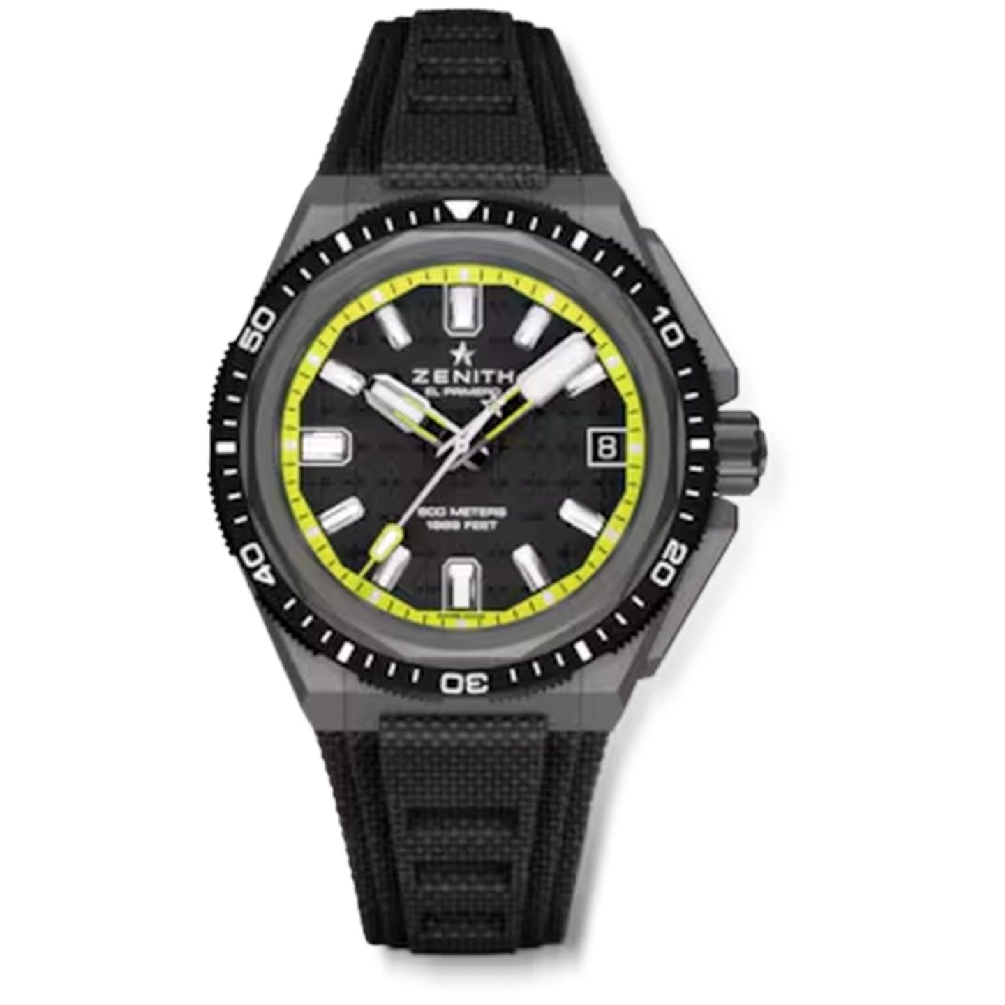 Zenith Defy 97.9600.3620/21.I300 (2026) - Zwart wijzerplaat 43mm Titanium (1/1)