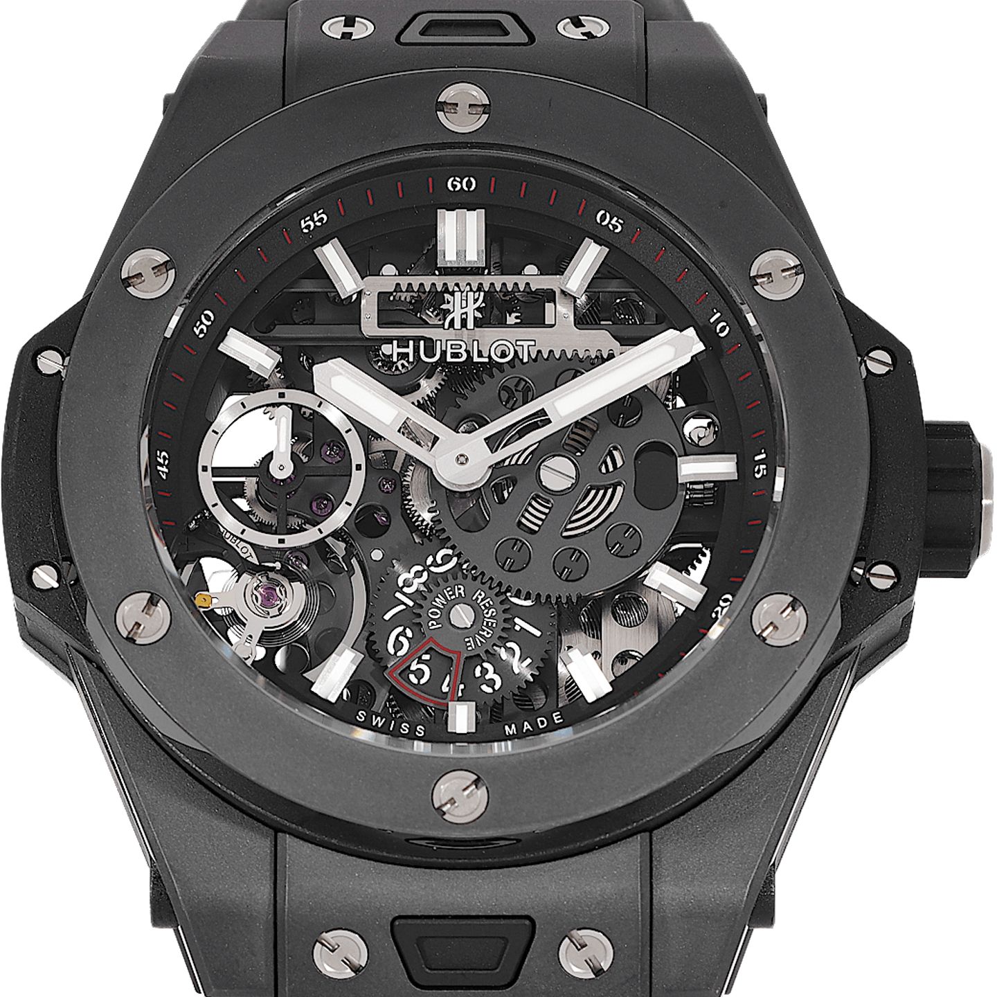 Hublot Big Bang Meca-10 414.CI.1123.RX (2020) - Transparent dial 45 mm Ceramic case (1/5)
