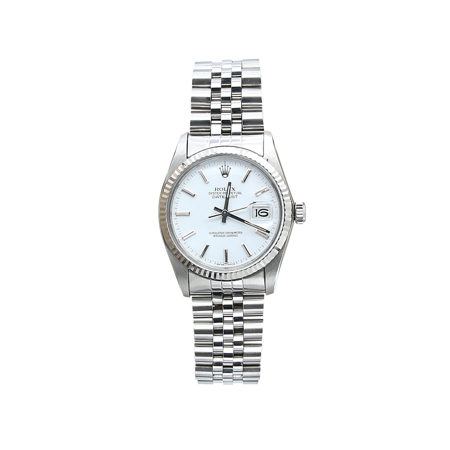 Rolex Datejust 36 16014 (Unknown (random serial)) - 36 mm Steel case (2/8)