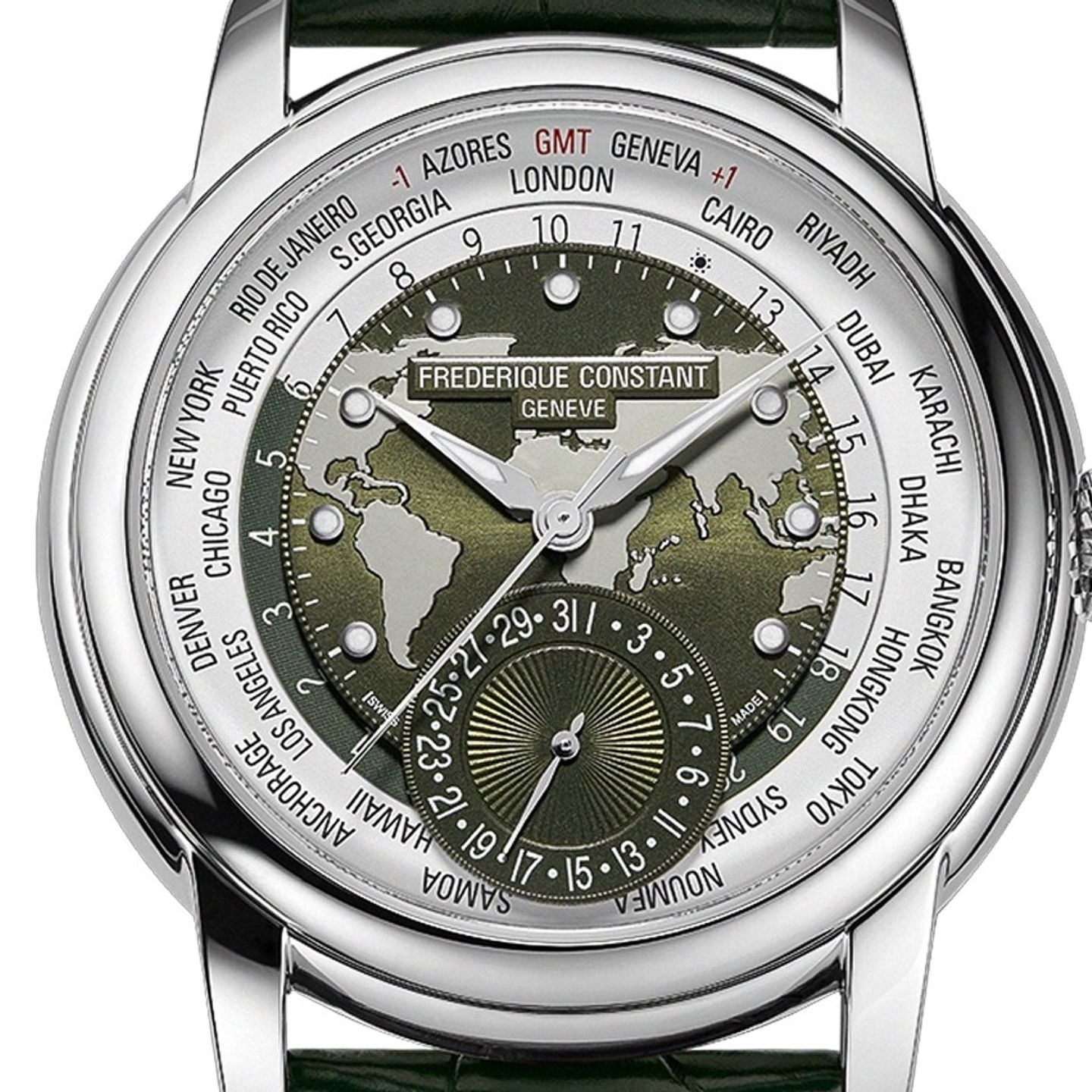 Frederique Constant Manufacture Worldtimer FC-718KWM4H6 - (1/6)