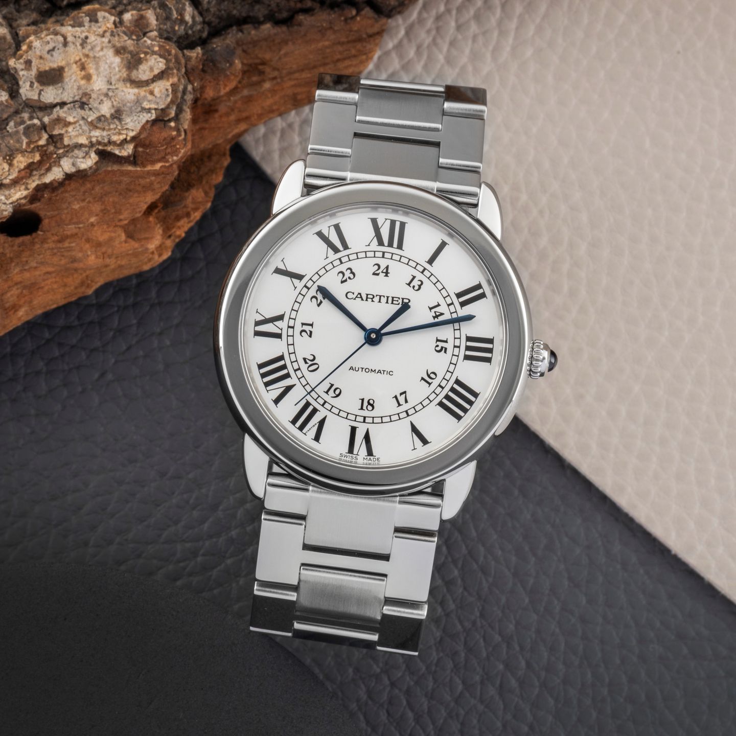 Cartier Ronde Croisière de Cartier WSRN0012 (2020) - Silver dial 36 mm Steel case (1/8)