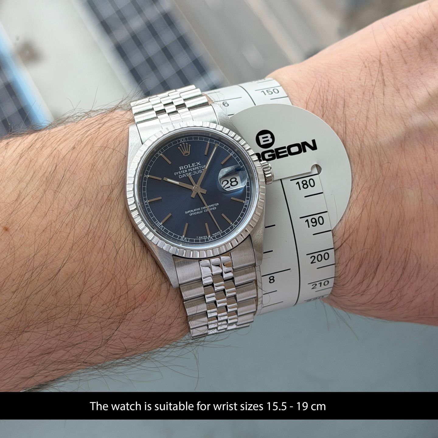 Rolex Datejust 36 16220 (1994) - 36 mm Steel case (2/8)