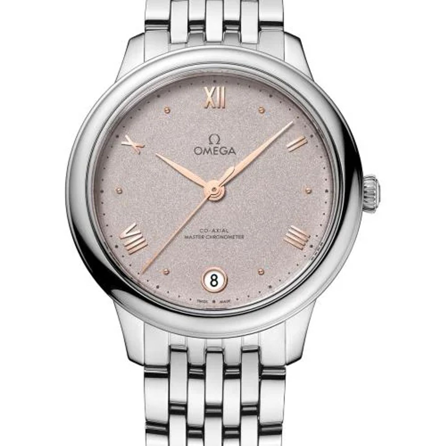 Omega De Ville 434.10.34.20.02.002 (2026) - Grijs wijzerplaat 34mm Staal (1/1)