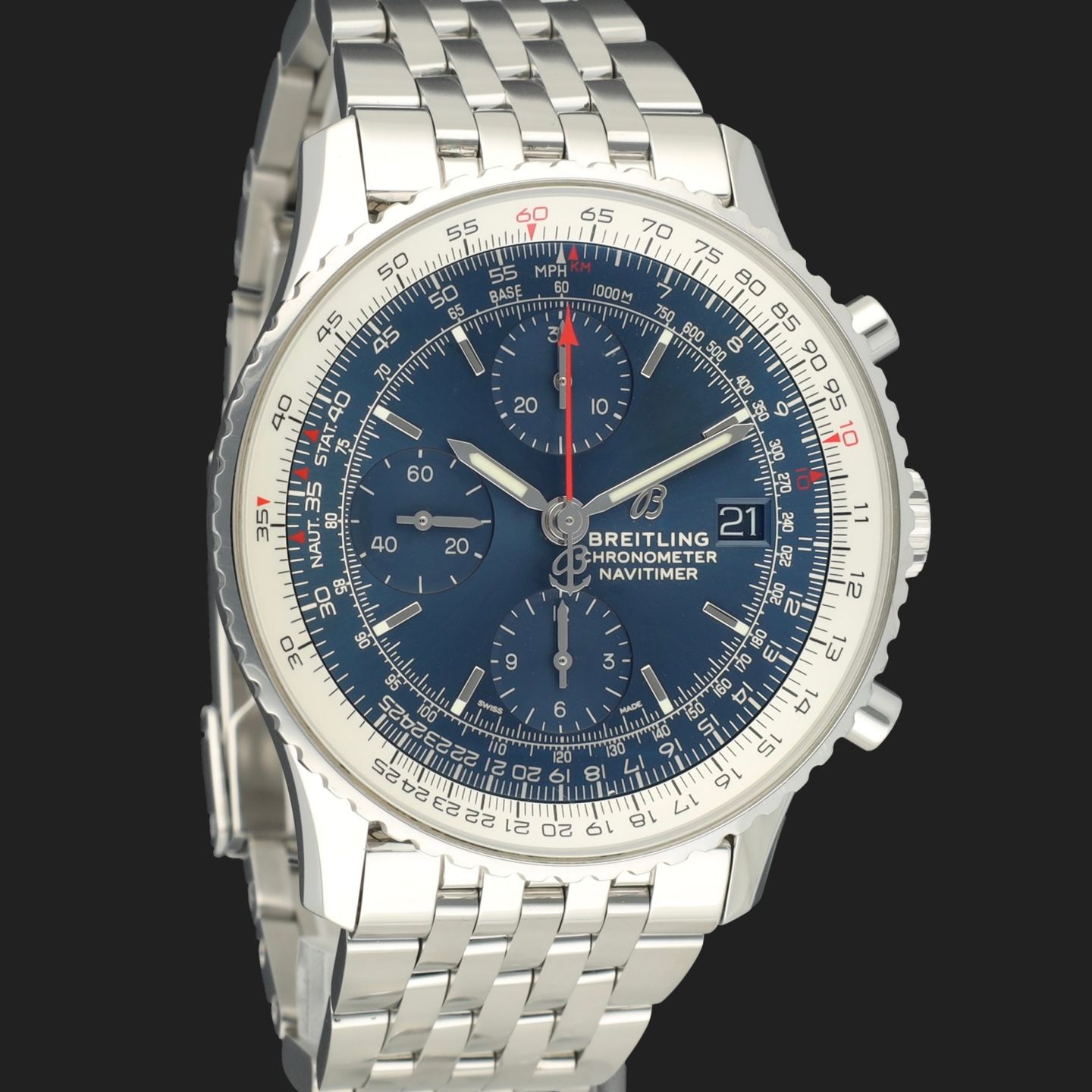 Breitling Navitimer A13324121C1X1 (2019) - 41mm Staal (4/8)