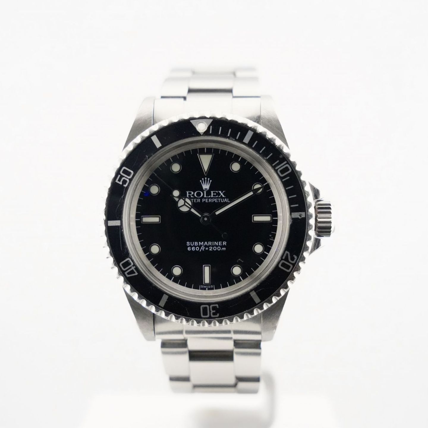 Rolex Submariner No Date 5513 (1971) - Black dial 39 mm Steel case (1/8)